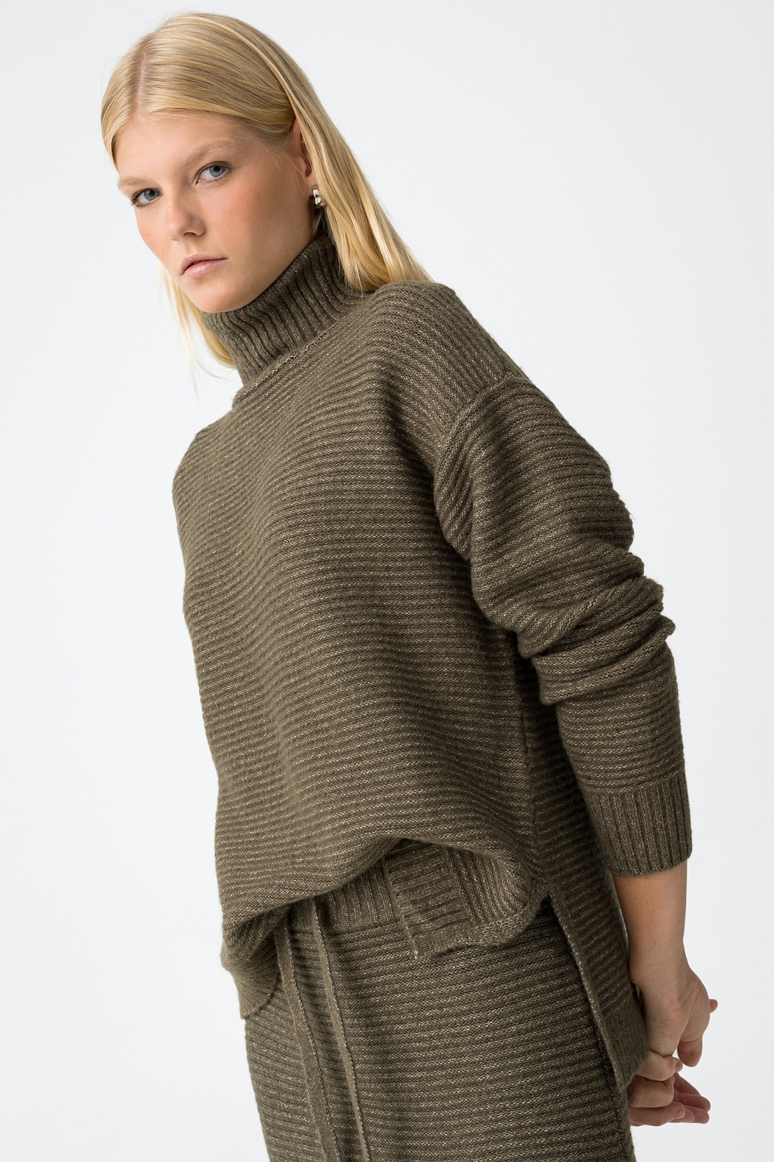 Ribbed Knit Sweater