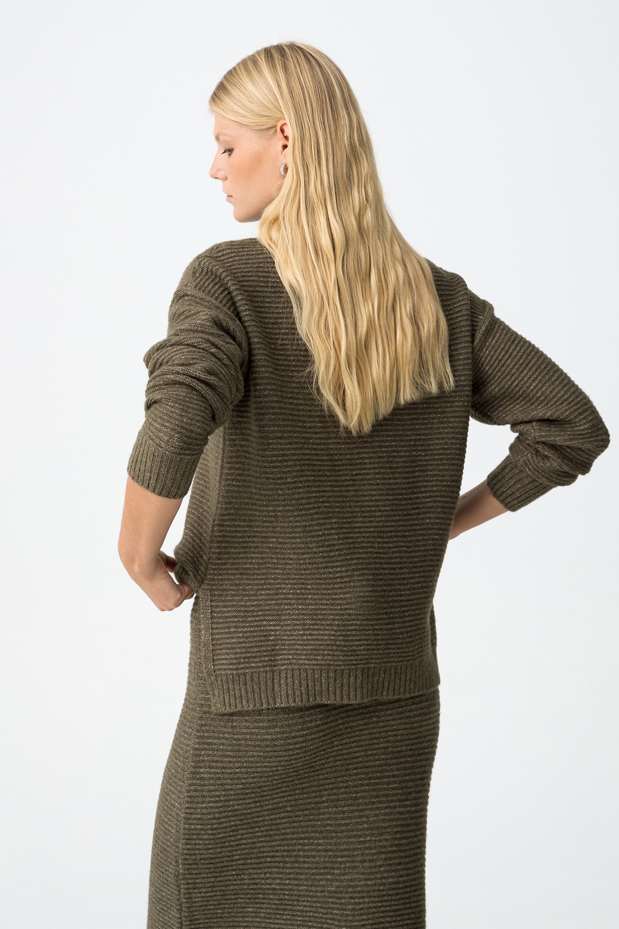 Ribbed Knit Sweater