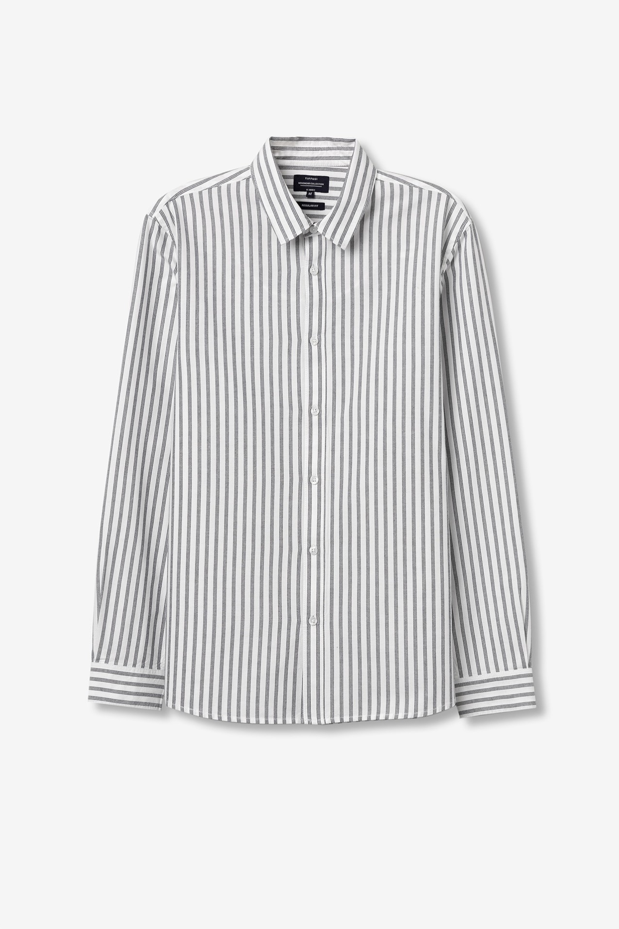 Camisa de Algodo s Riscas