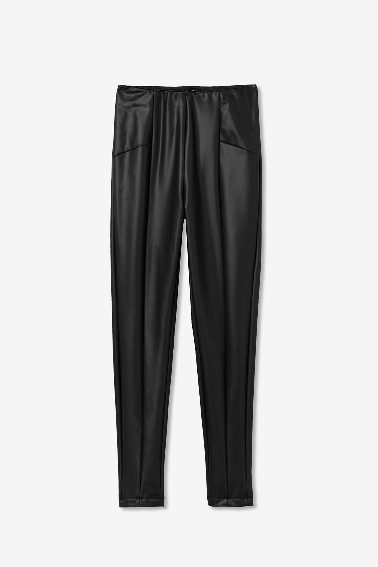 High-Waist Faux Leather Leggings