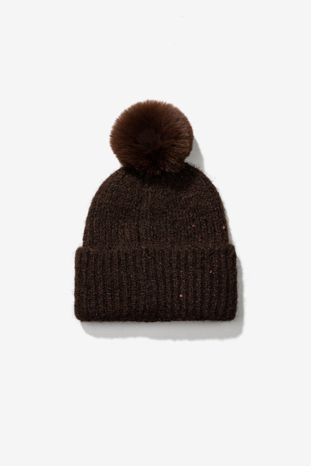 Dark Brown Beanie