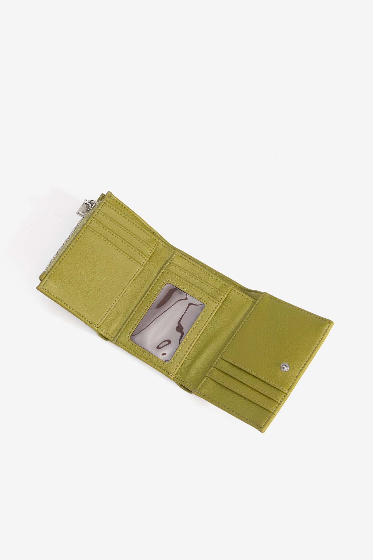 Porta-Moedas Verde Compacto