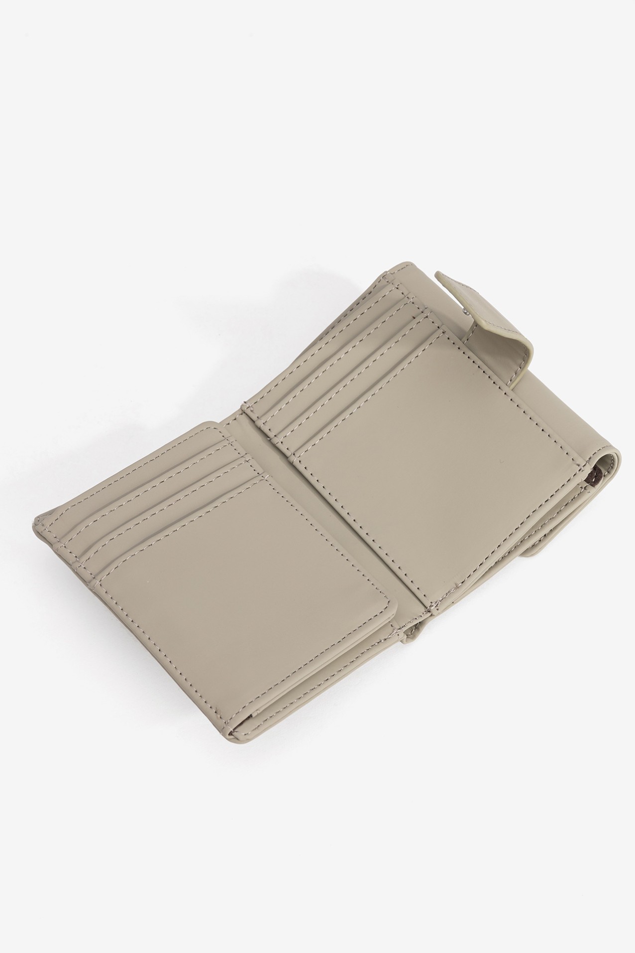 Beige Compact Wallet