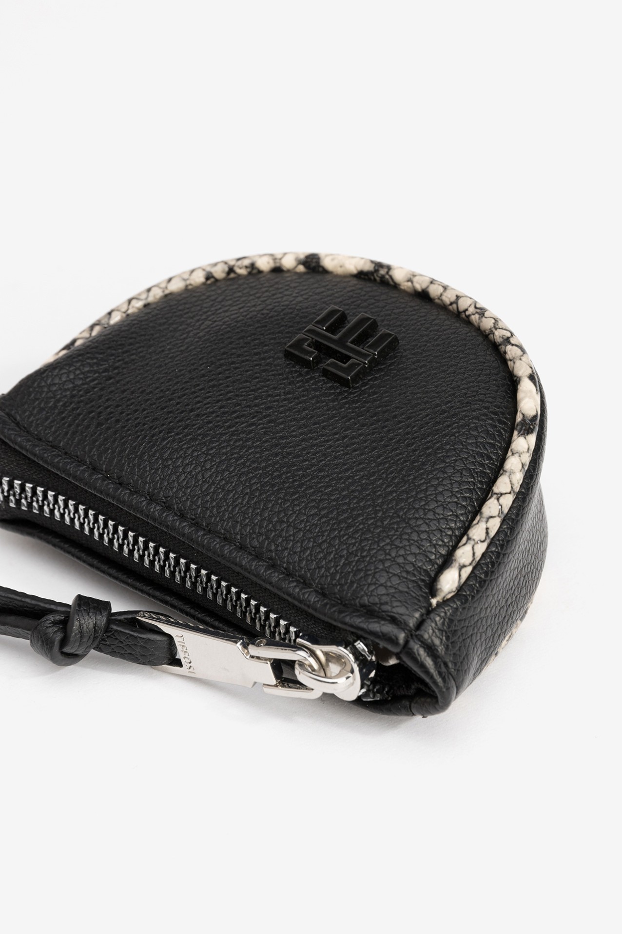 Black Animal Print Coin Purse