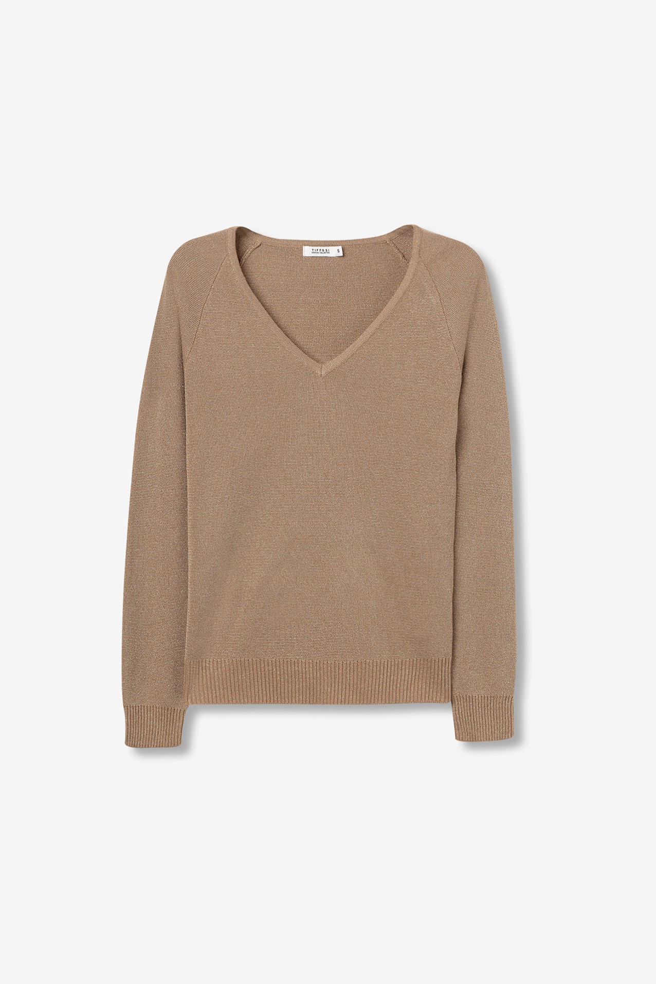 Slim Fit Metallic Sweater