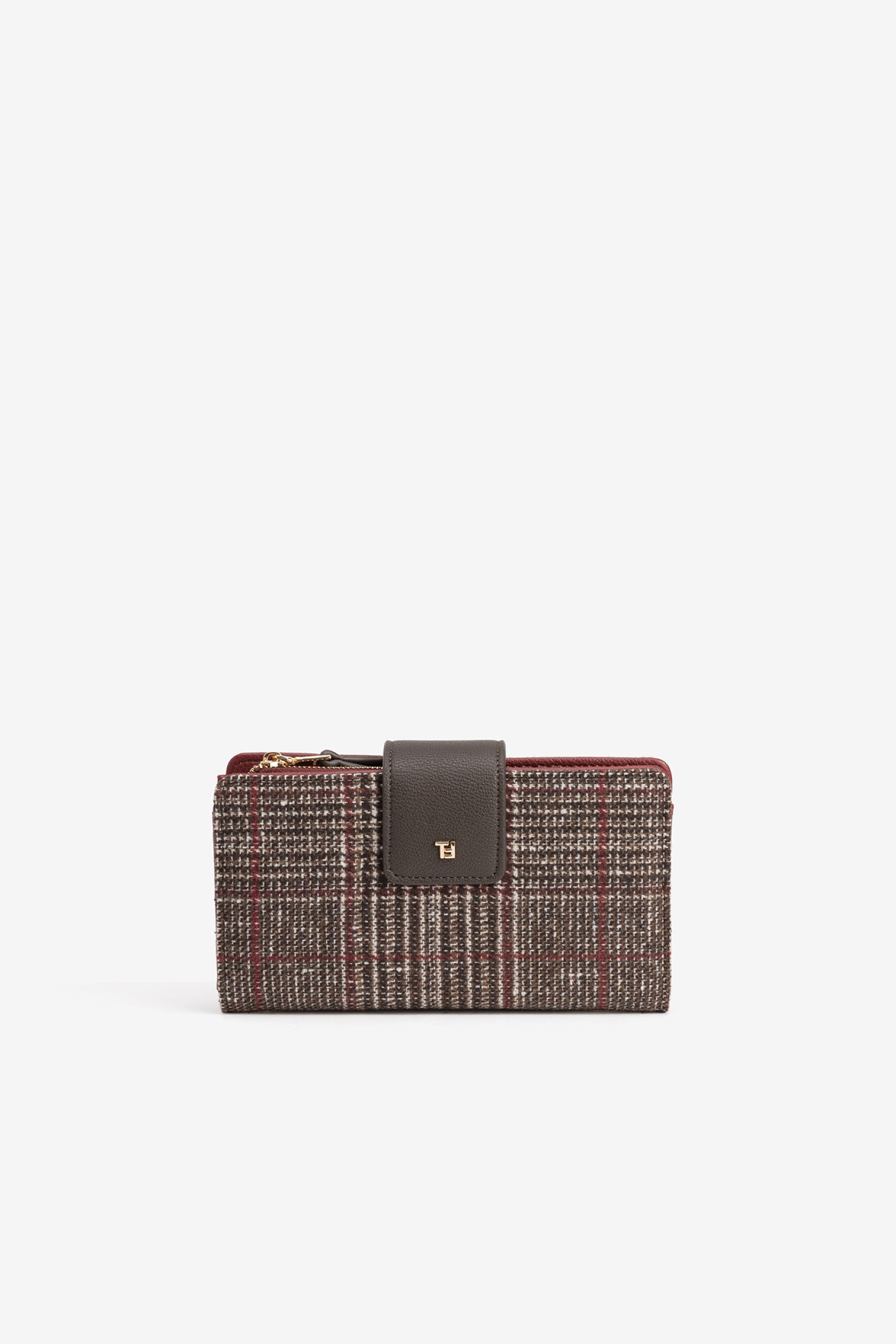 Plaid Chocolate Wallet