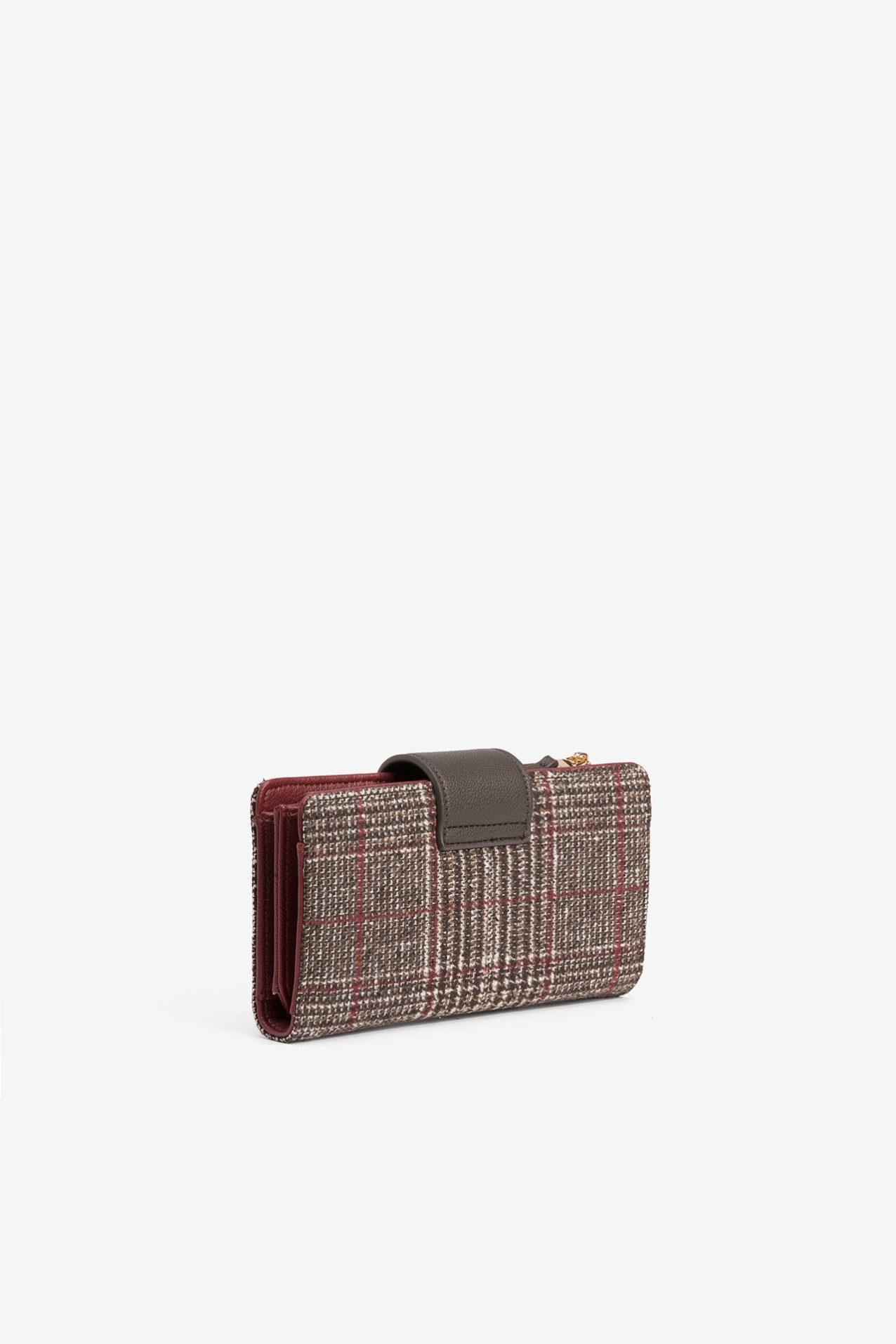 Plaid Chocolate Wallet