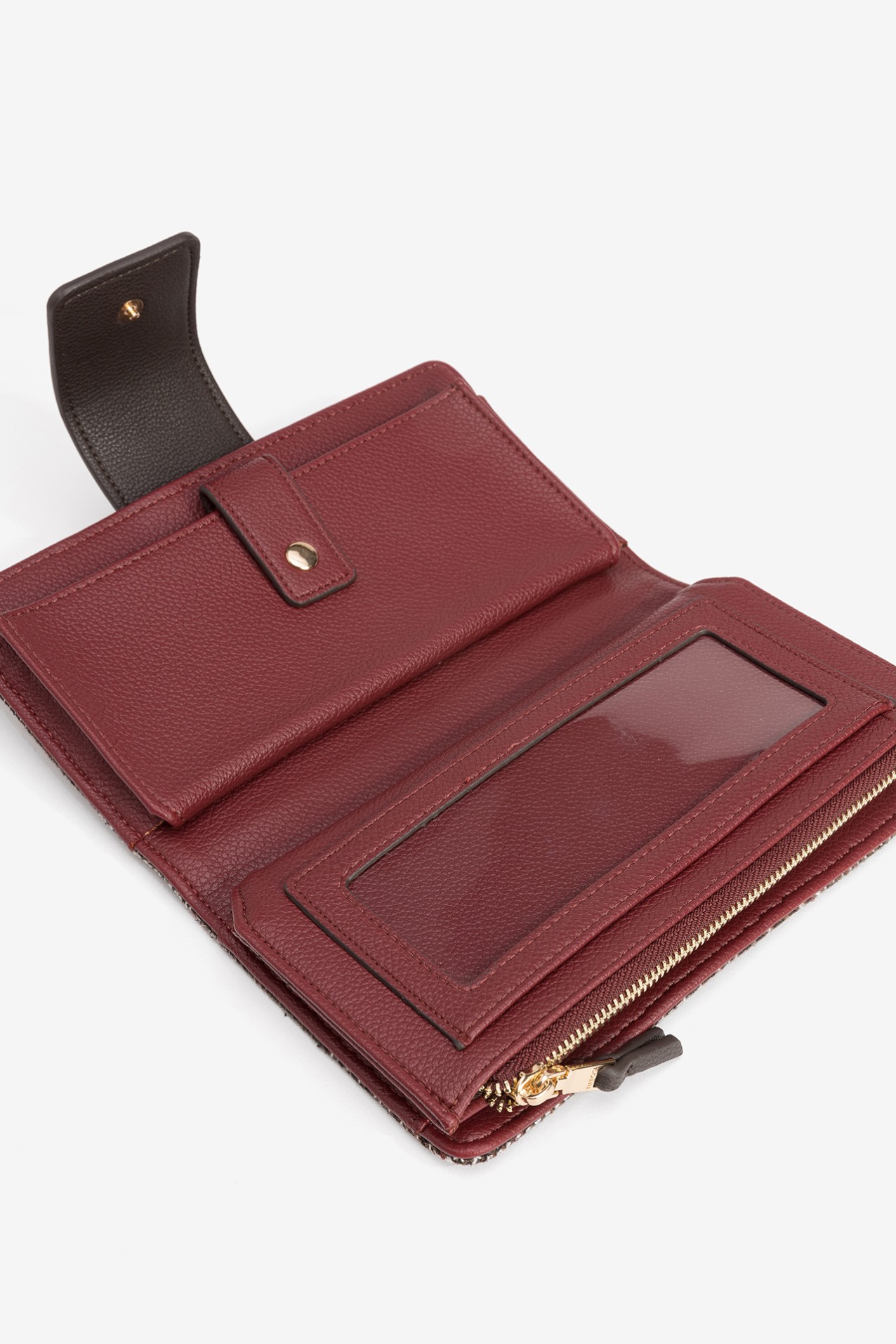 Plaid Chocolate Wallet