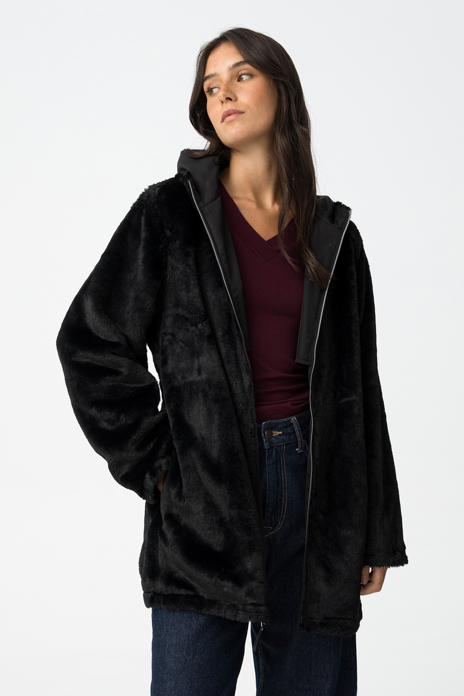 Reversible Relaxed Fit Parka