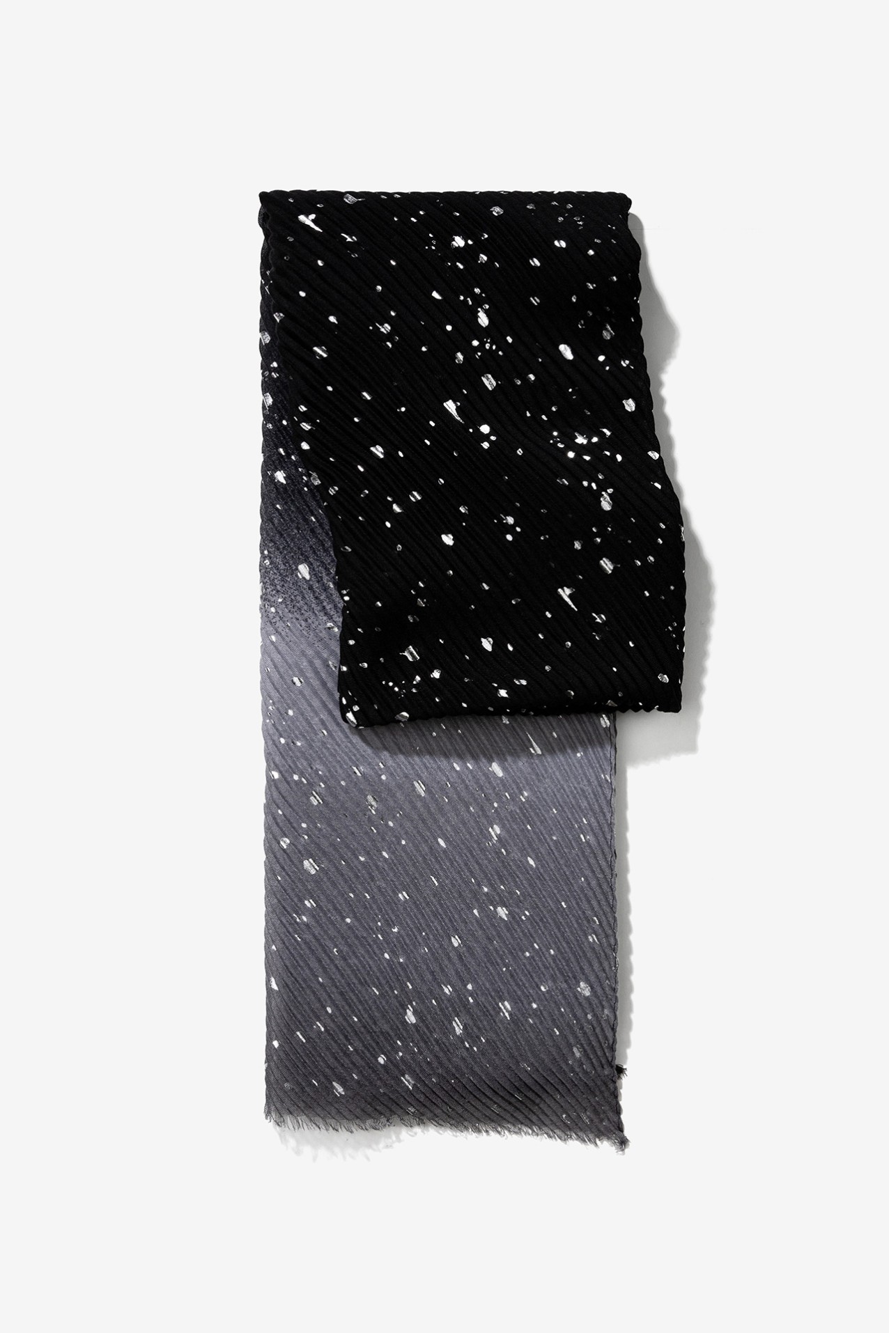 Pauelo negro con brillo