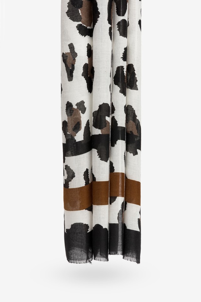 Leopard Print Scarf