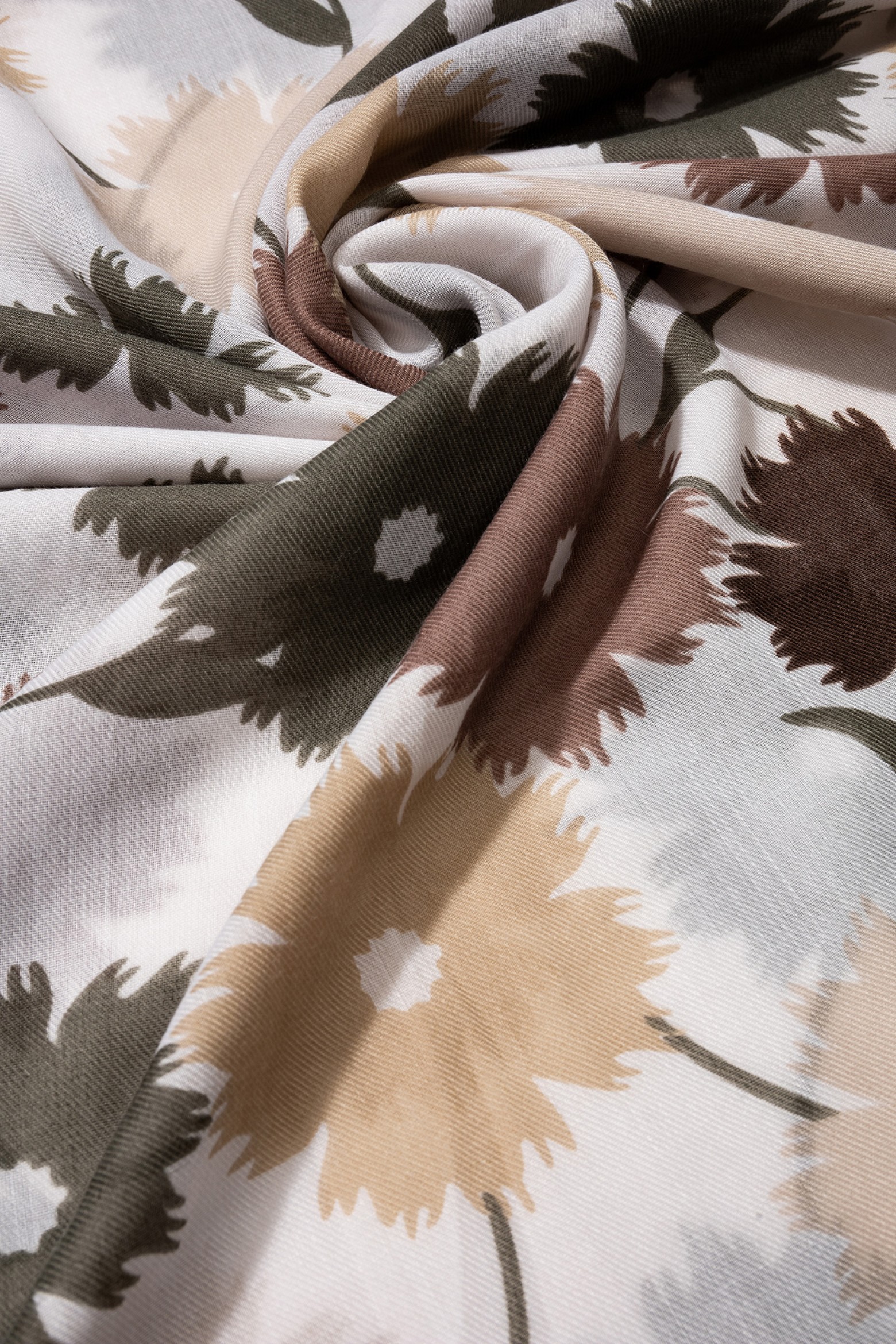 Floral Patterned Scarf