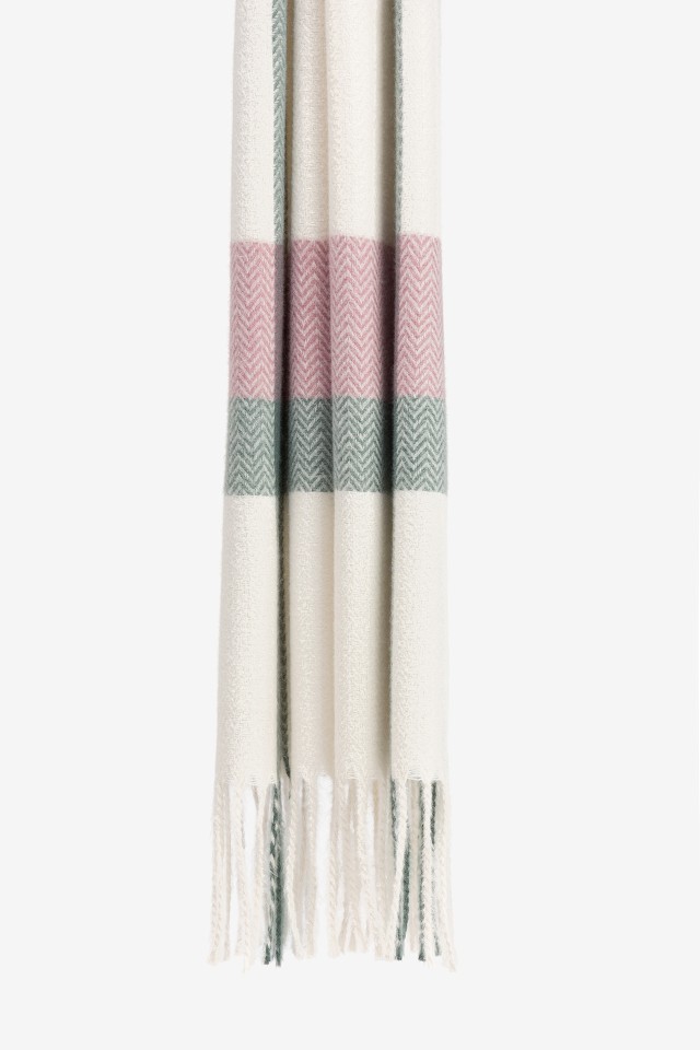 Striped Pastel Scarf