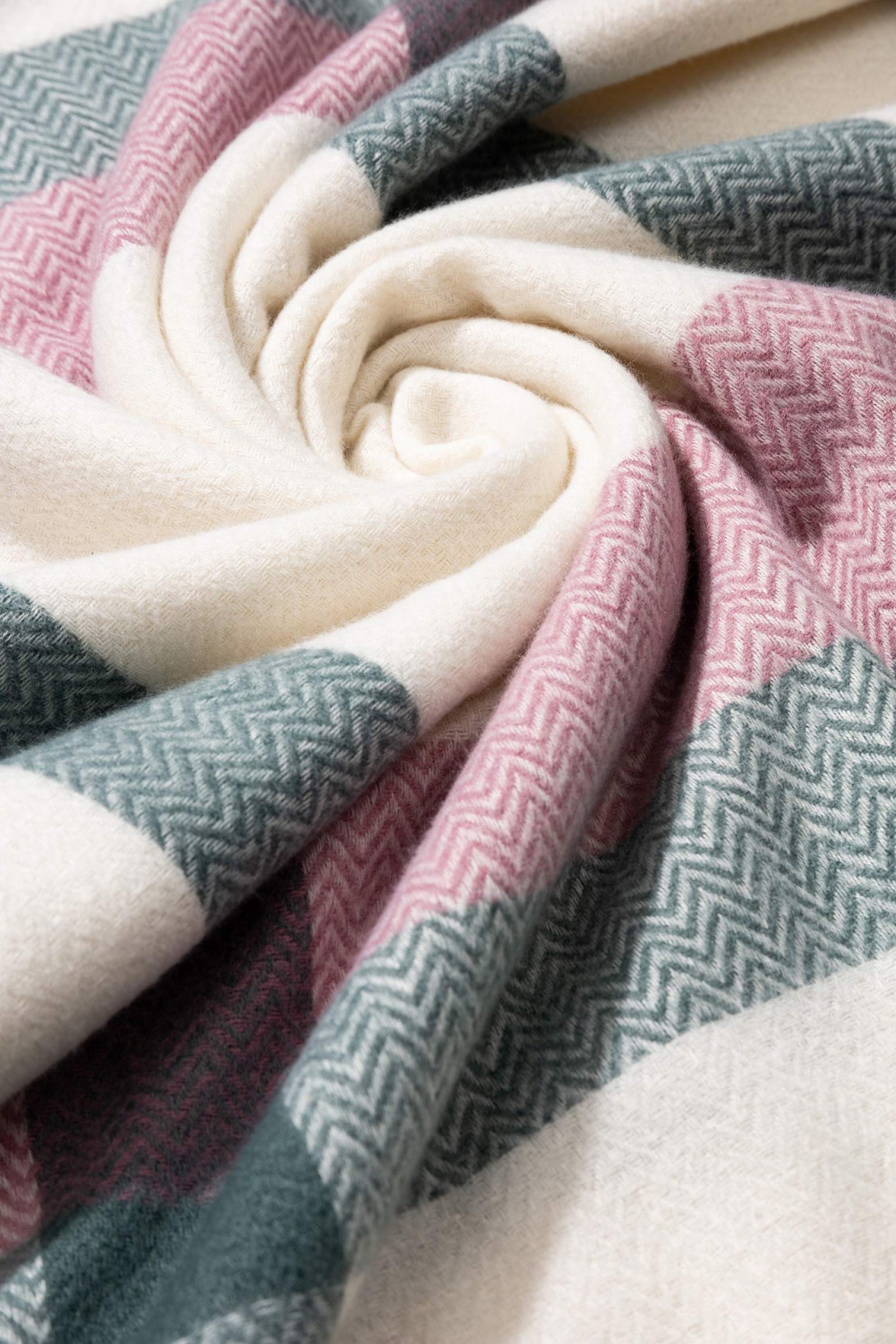 Striped Pastel Scarf