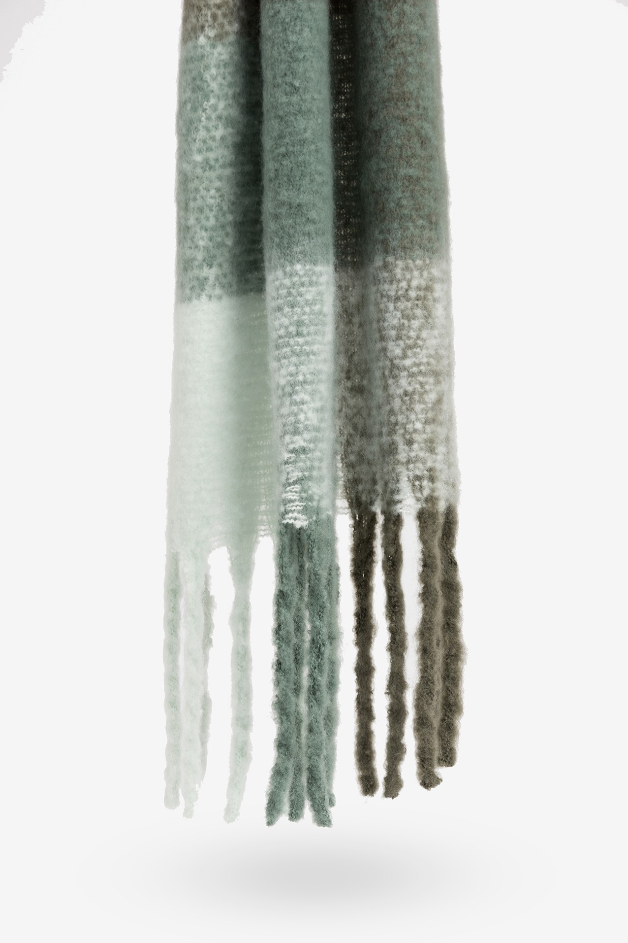 Green Checkered Scarf