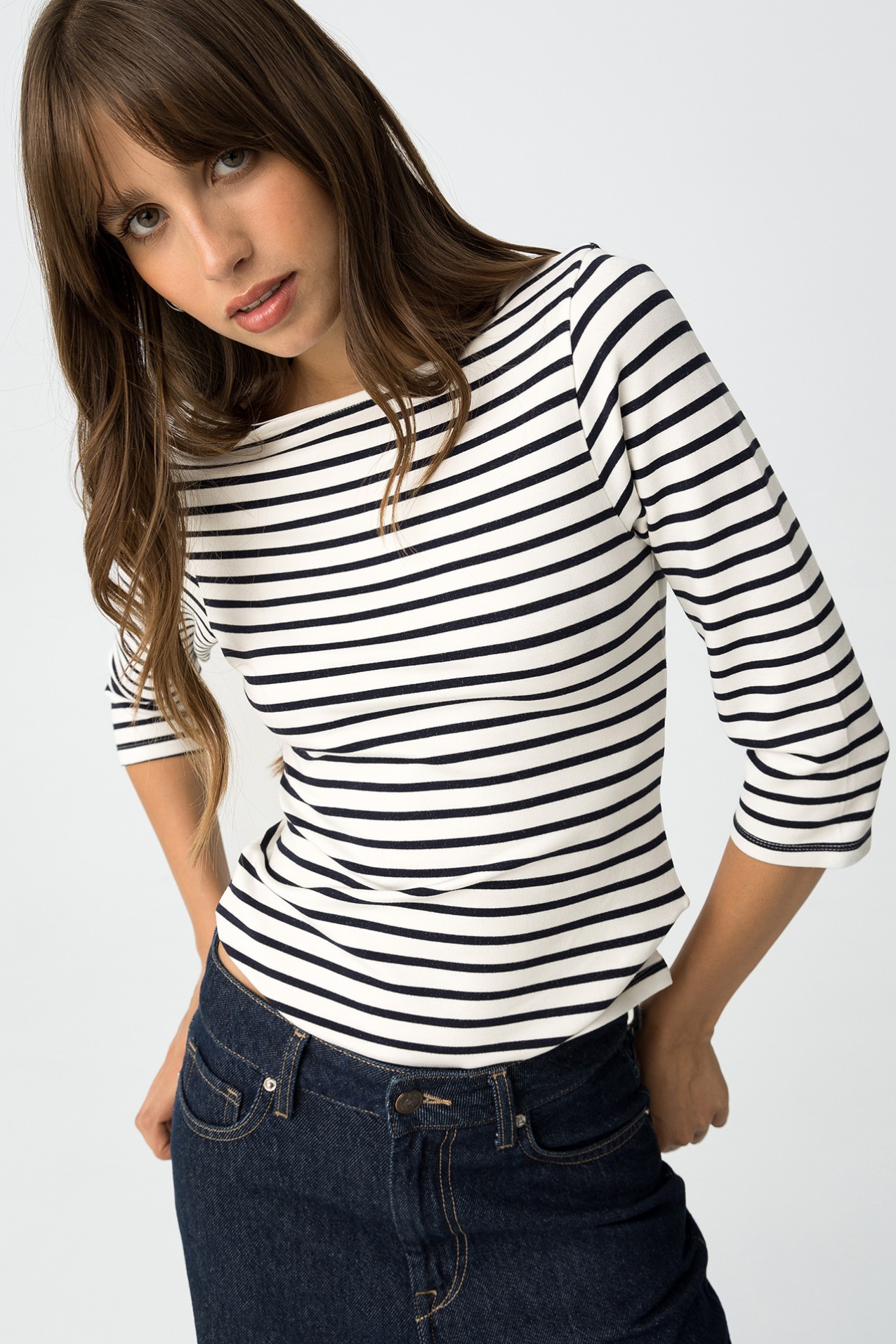 Slim Fit Striped T-Shirt