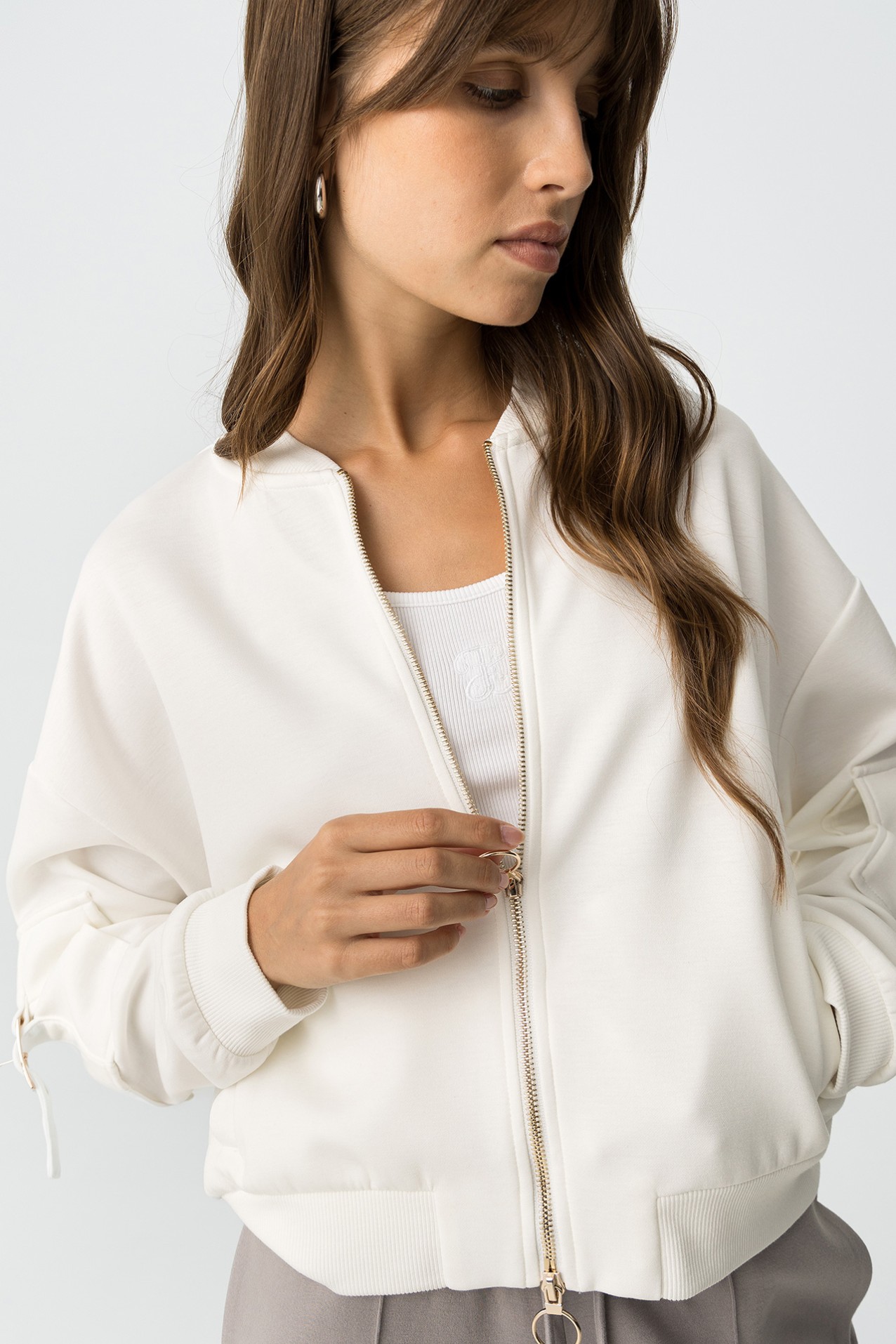 Casaco Bomber de Malha