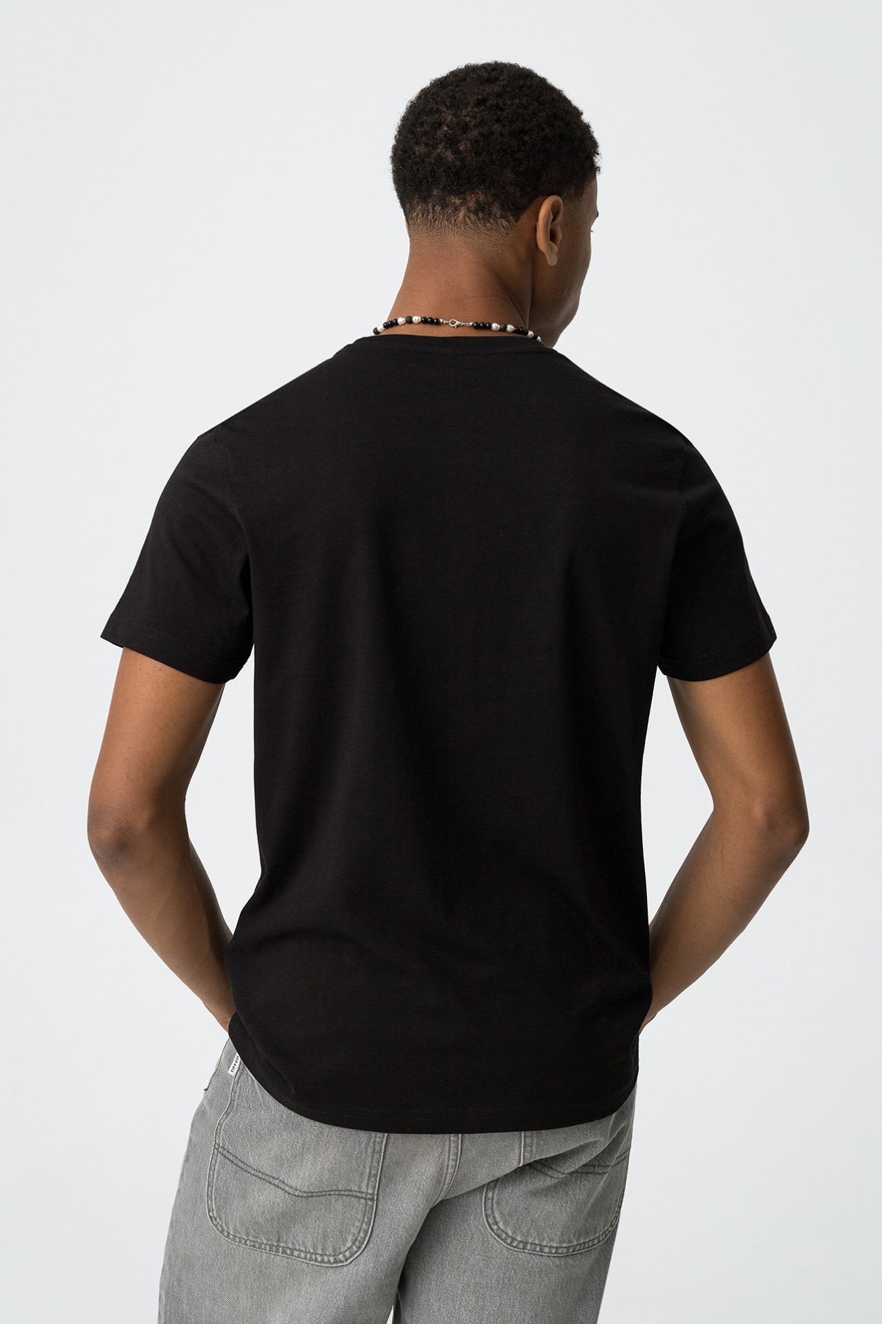 T-shirt de Algodo com Relevo