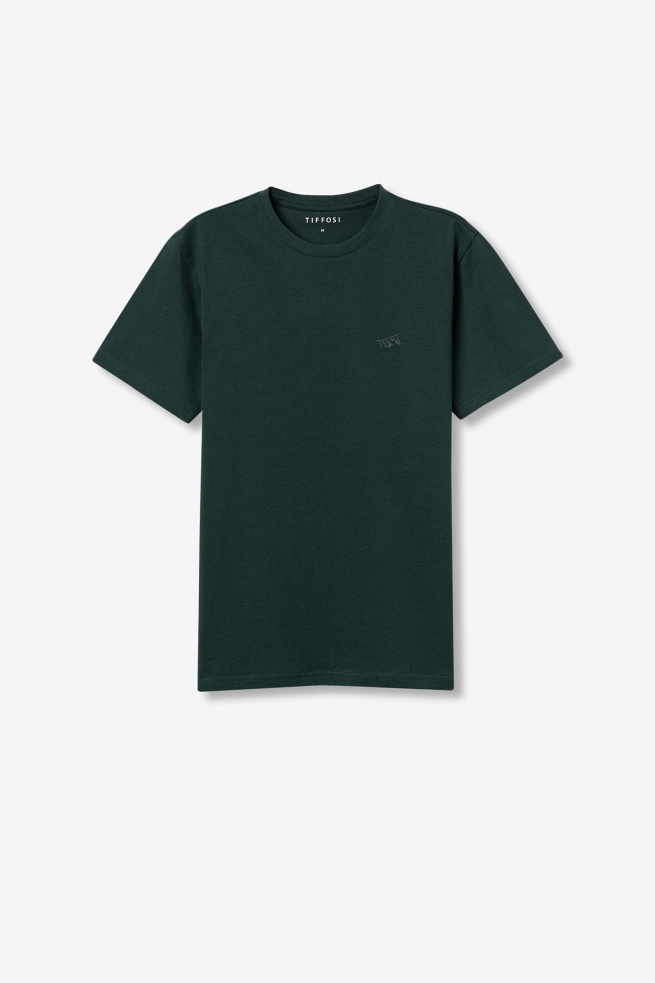 T-shirt de Algodo com Relevo