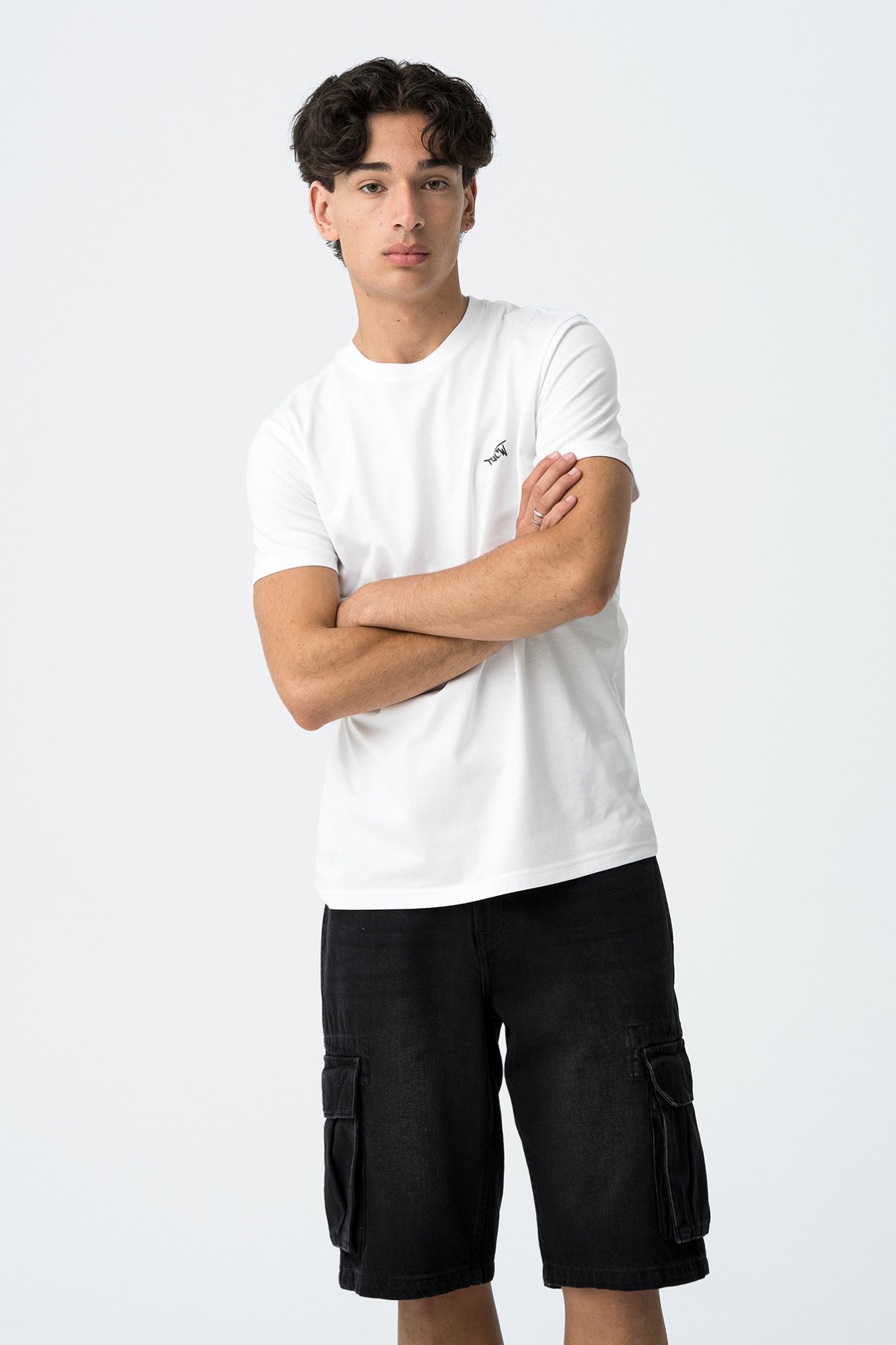 Camiseta Con Espalda Estampada TYCW