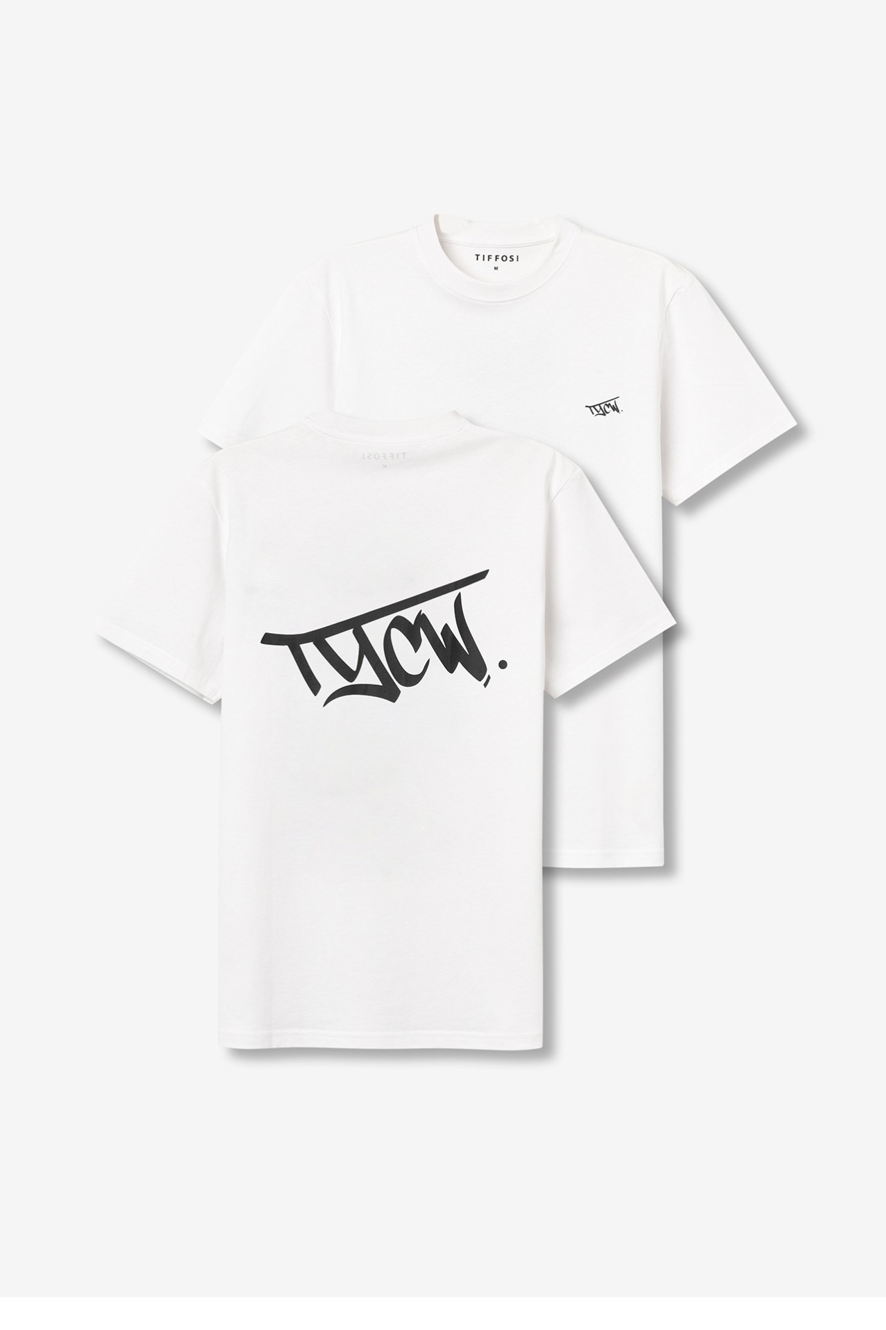 Camiseta Con Espalda Estampada TYCW