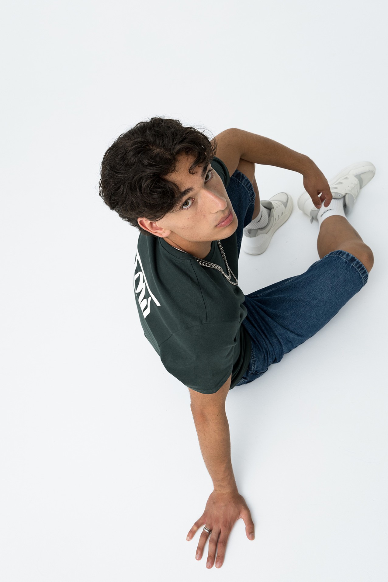 T-Shirt Com Costas Estampadas TYCW