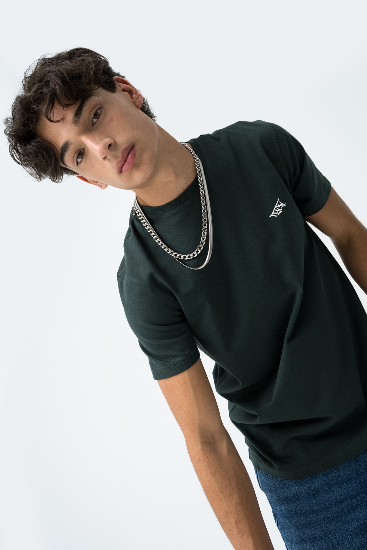 T-Shirt Com Costas Estampadas TYCW