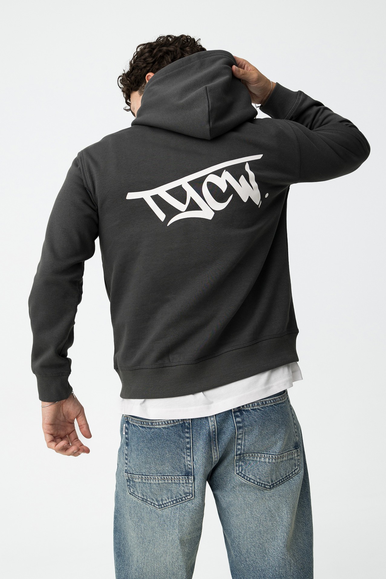 Graphic Print Hoodie