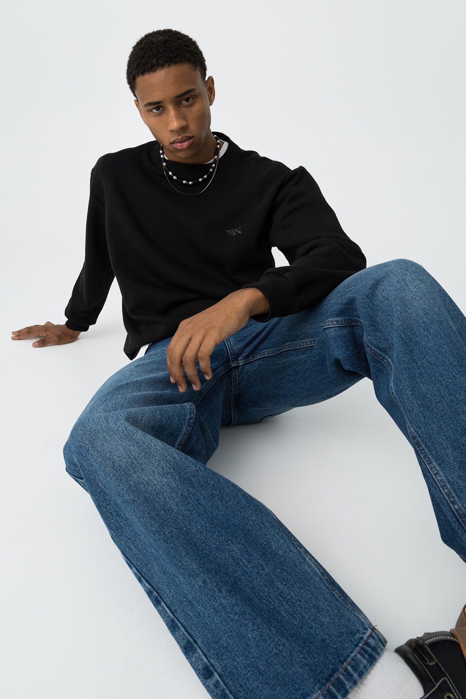 Sudadera Regular con Logo