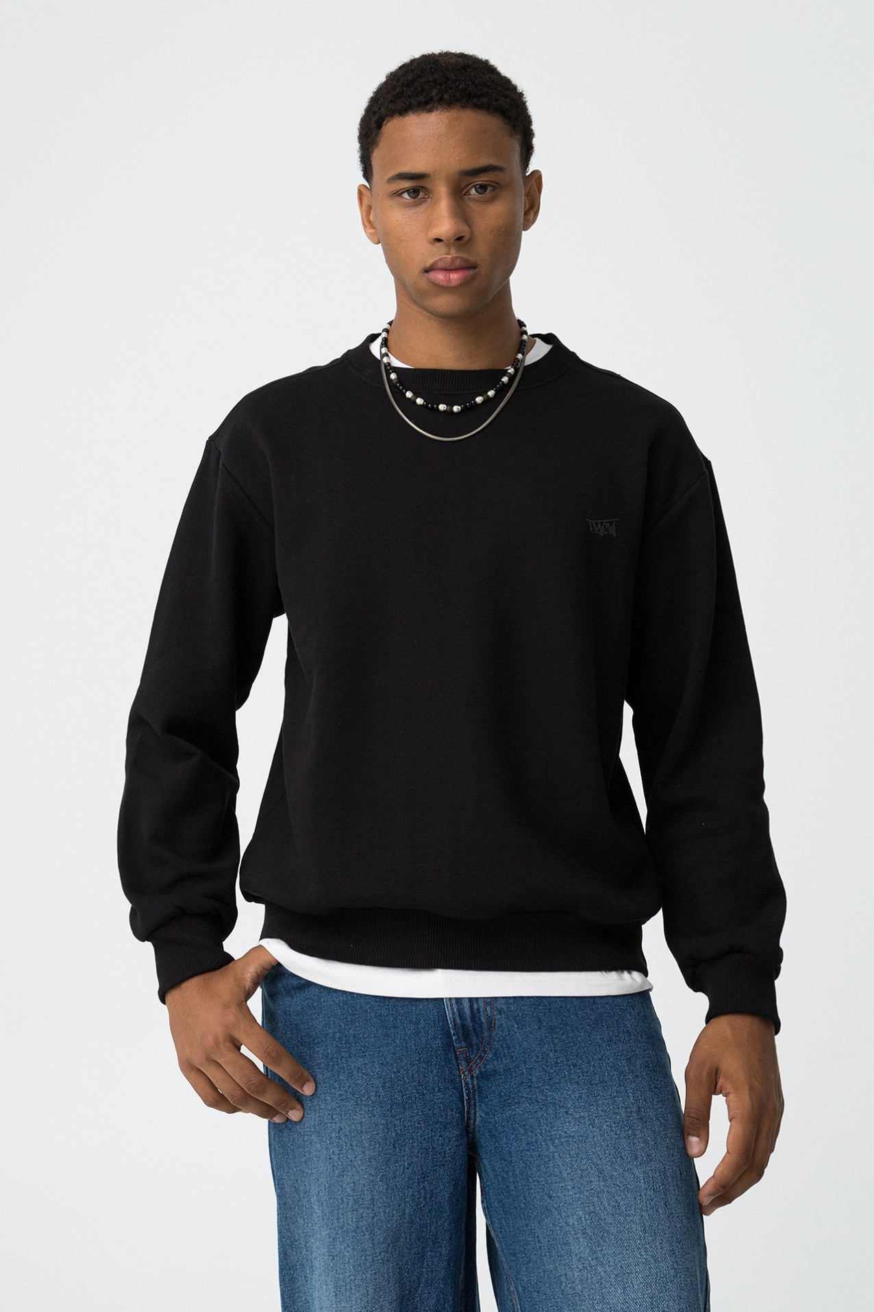 Sudadera Regular con Logo