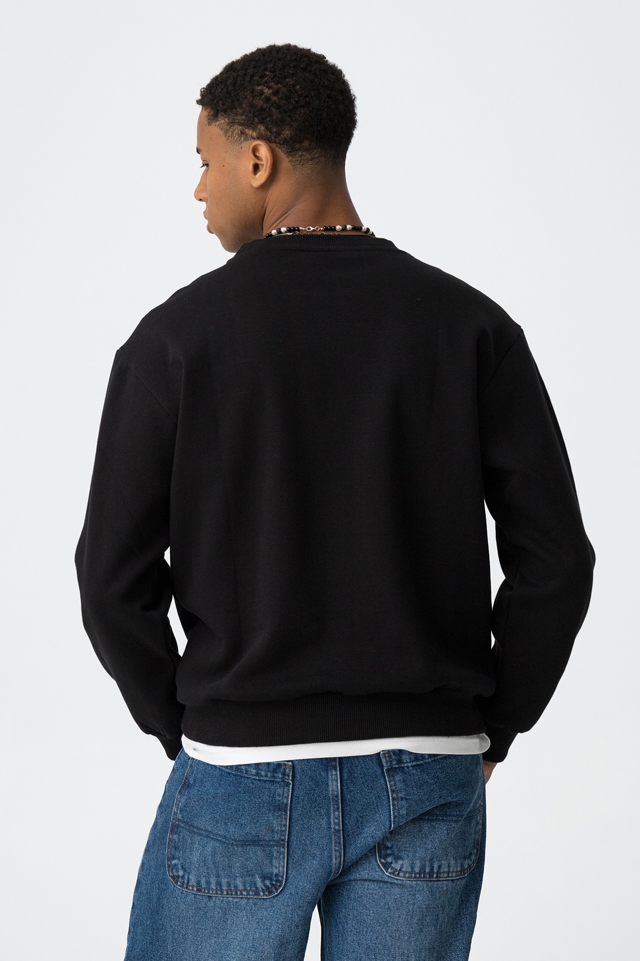 Sudadera Regular con Logo