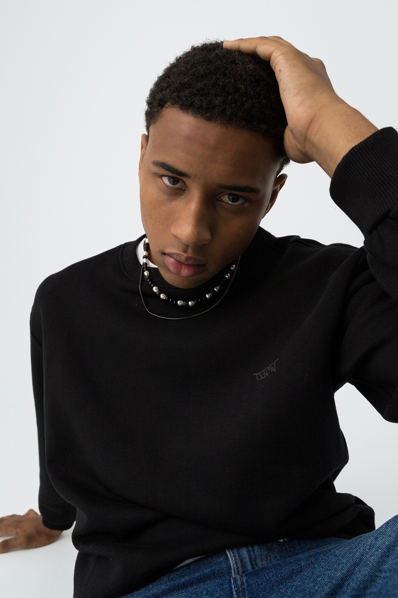 Sudadera Regular con Logo