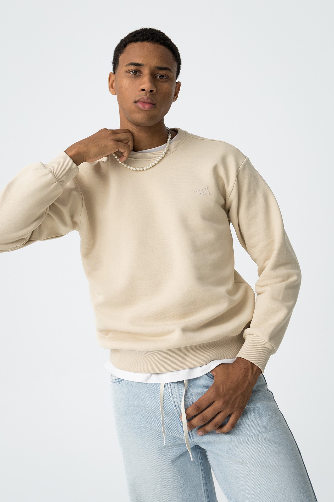 Regular Sweatshirt with Logo