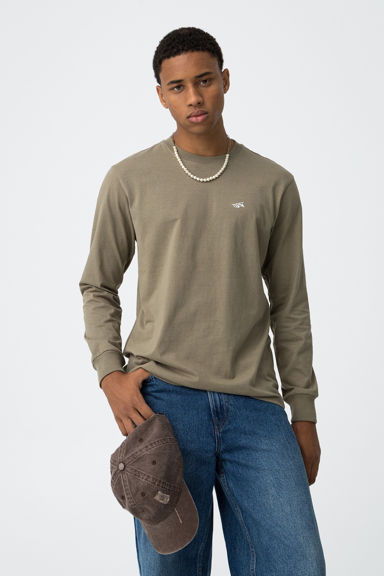 T-Shirt Manga Longa Costas Estampadas