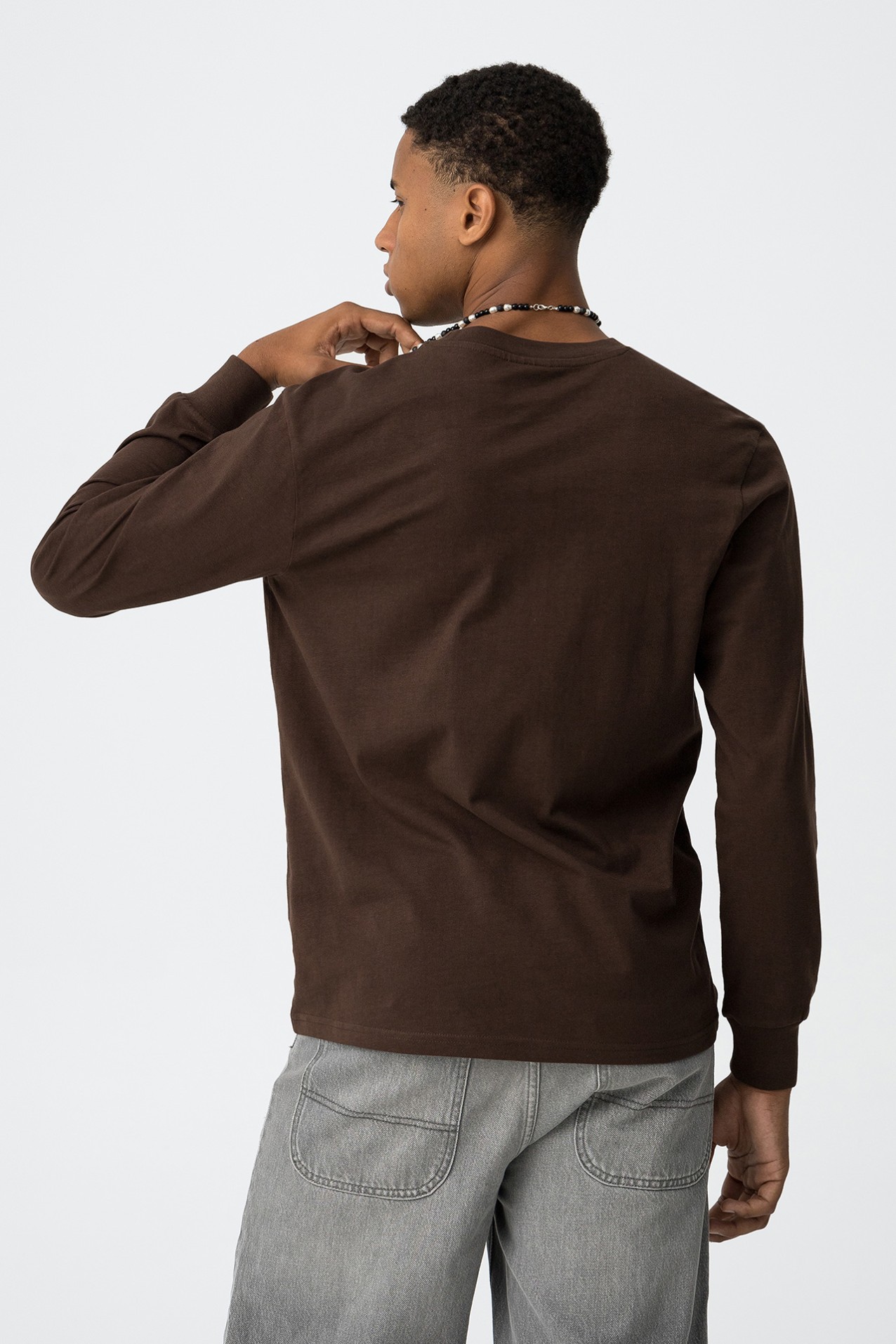 T-Shirt Manga Longa Com Logo TYCW