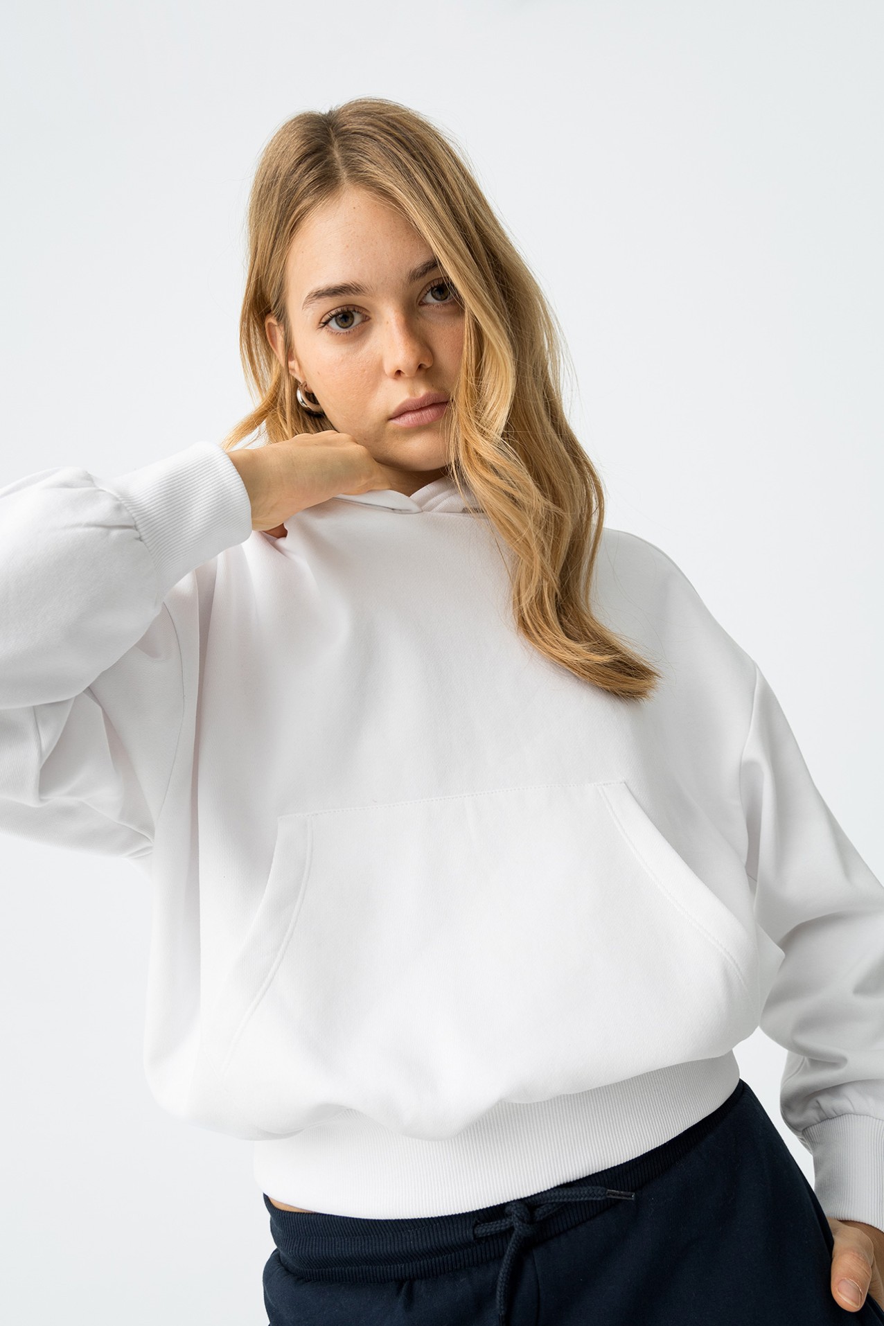 Oversized Sweatshirt With Patch