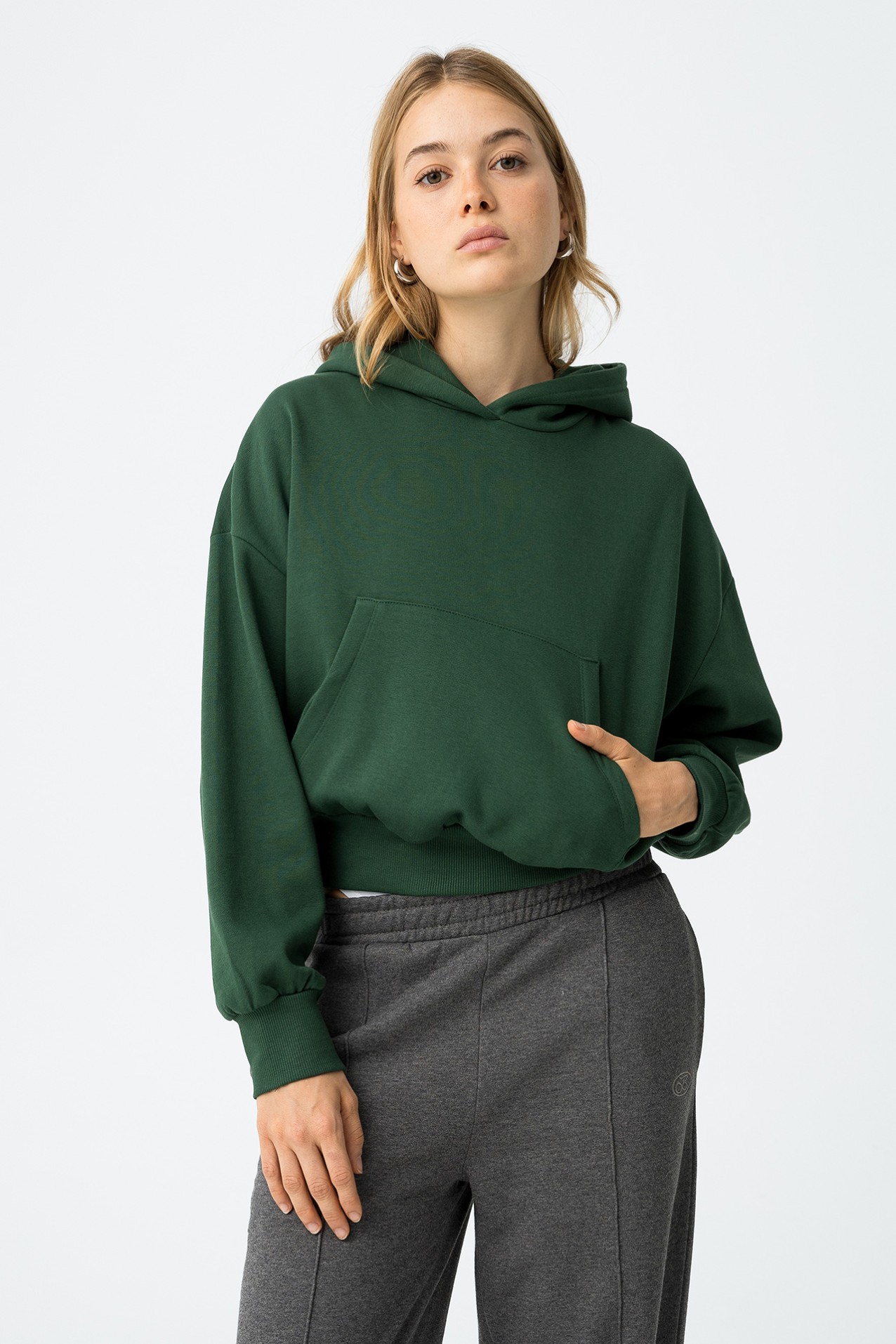 Oversized Sweatshirt With Patch