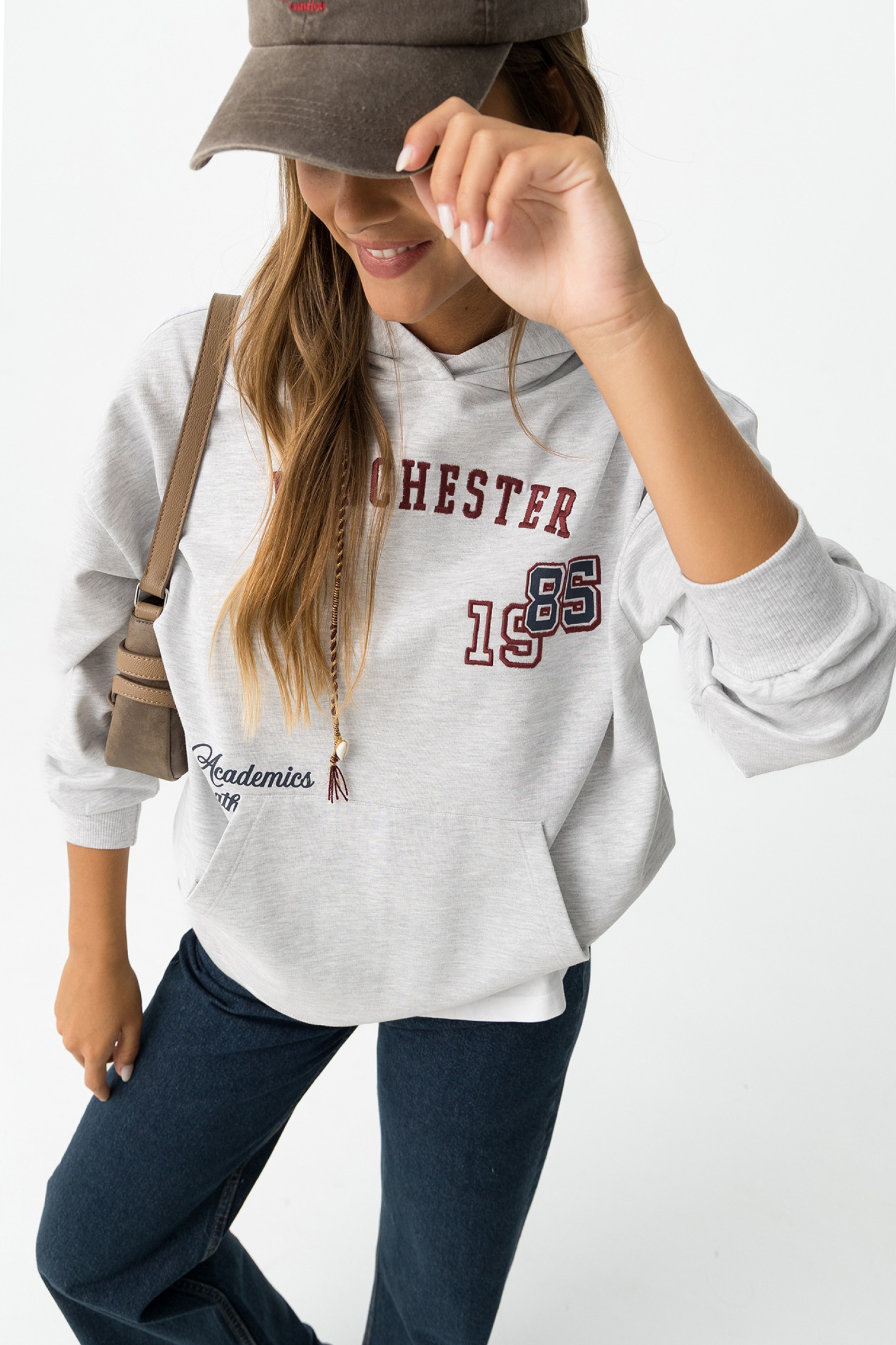 Oversized Embroidered Sweatshirt