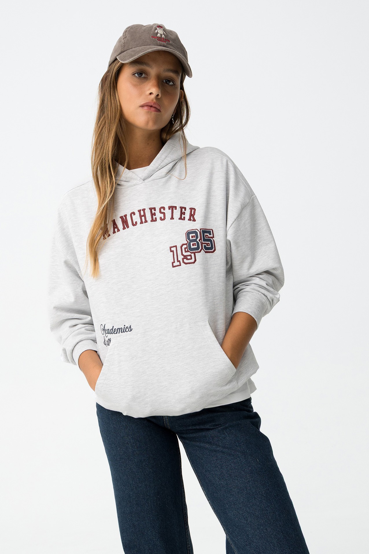 Oversized Embroidered Sweatshirt