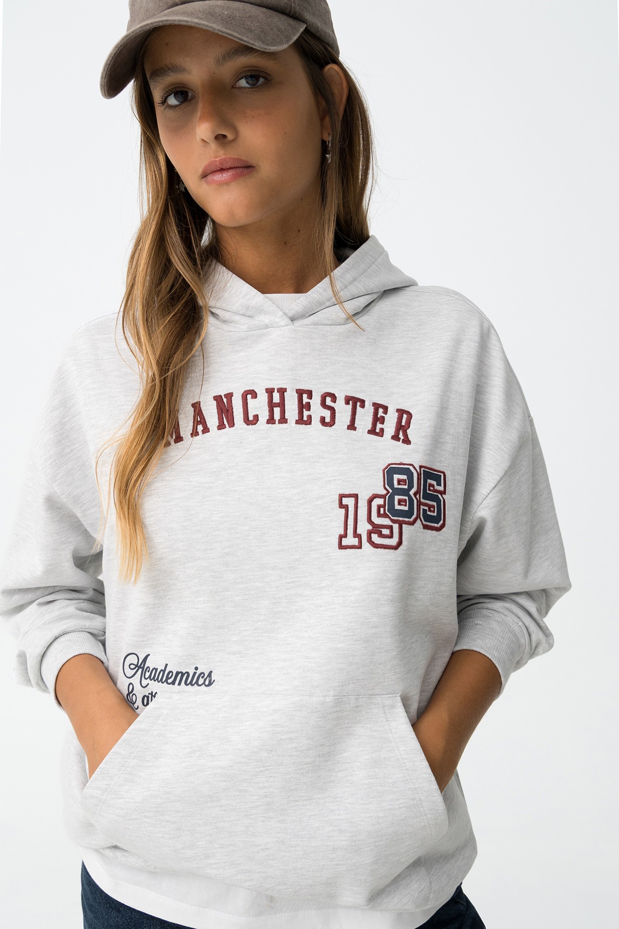 Oversized Embroidered Sweatshirt