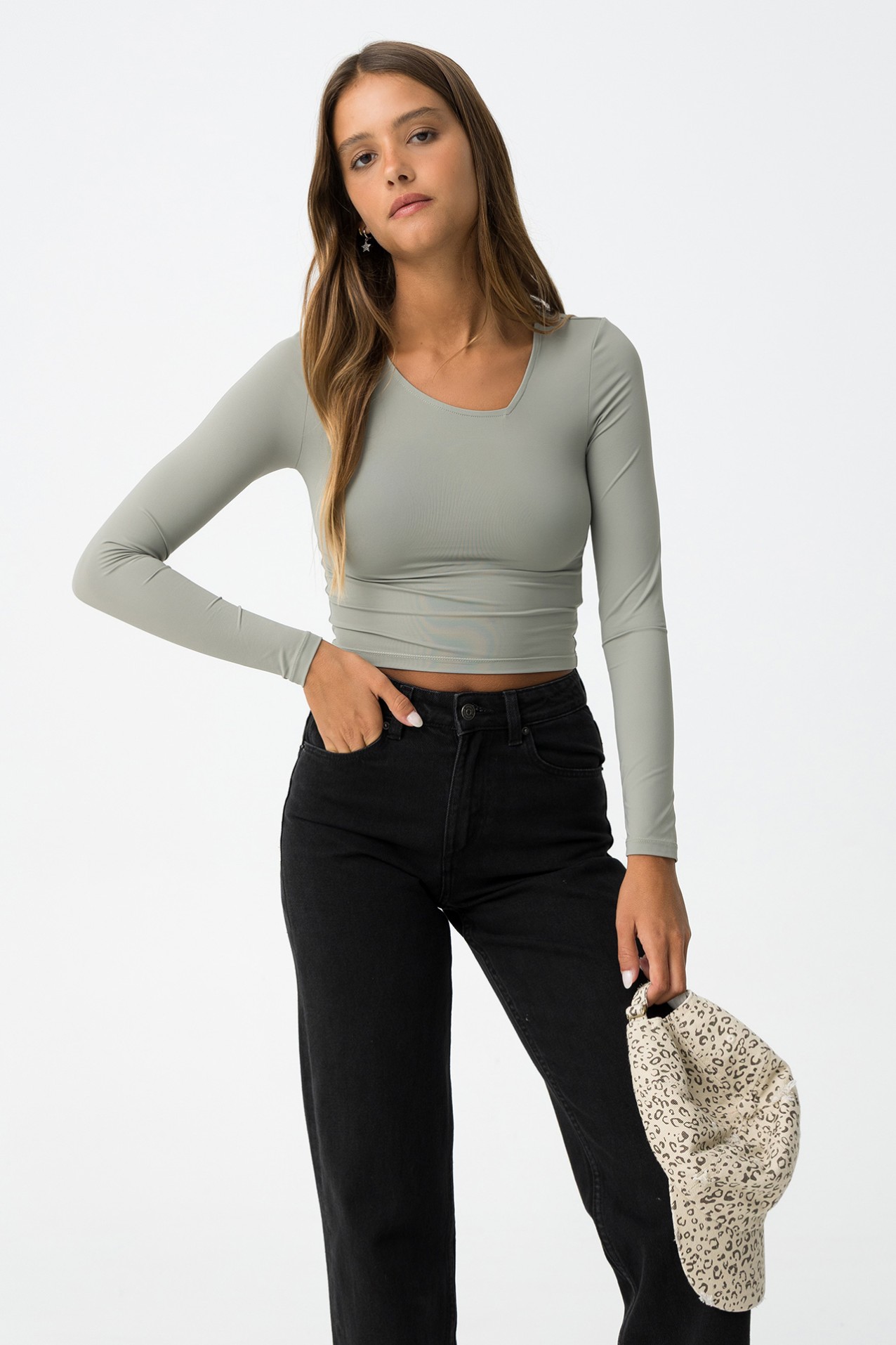 T-Shirt Super Slim Assimtrica