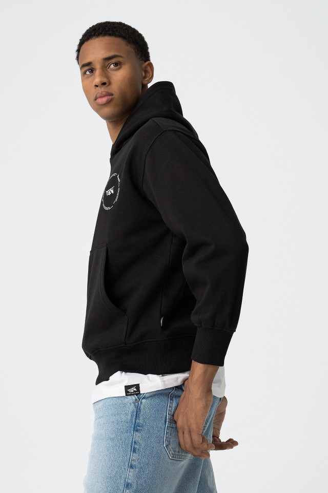 Hoodie Relaxed com Costas Estampadas