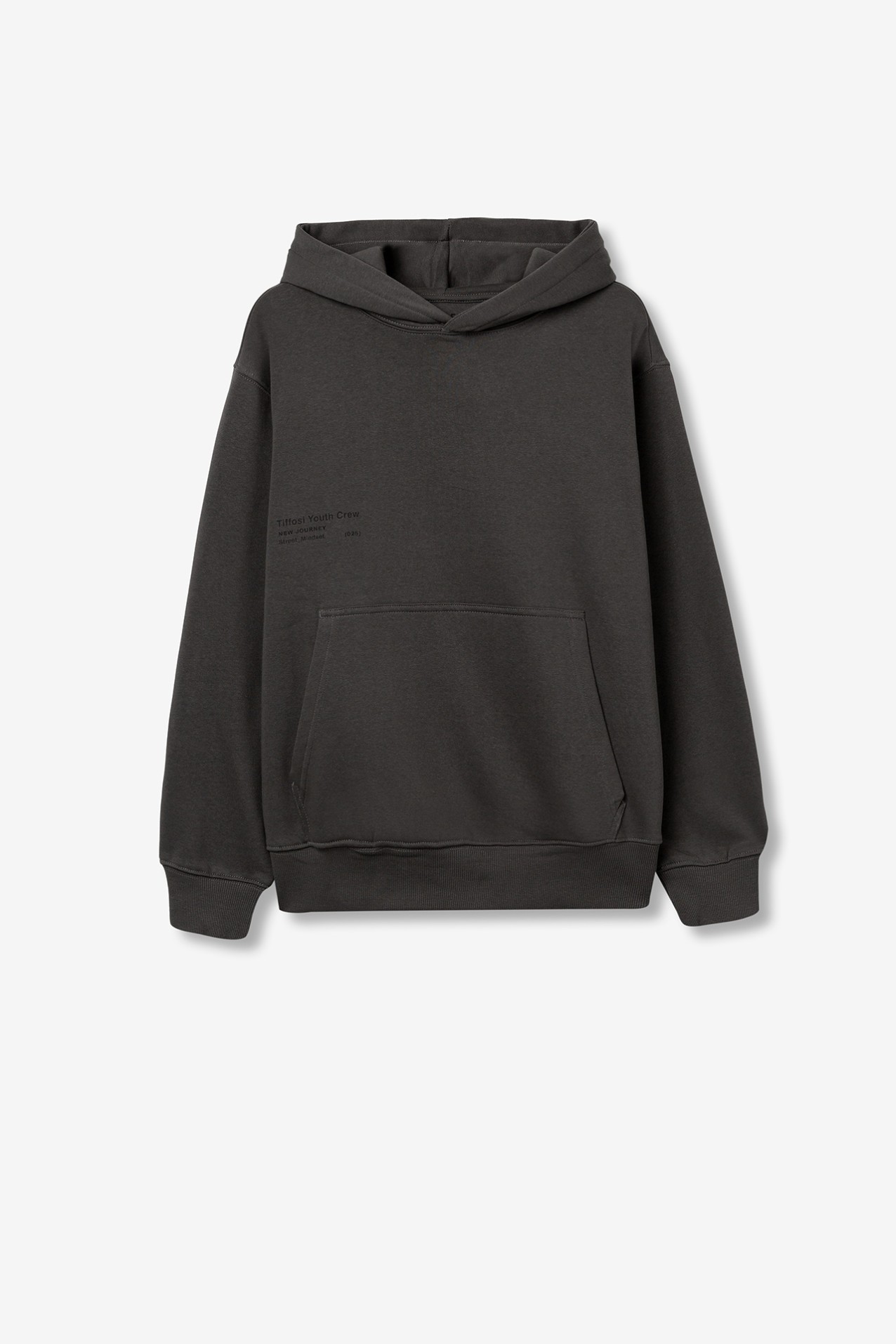 Hoodie com Estampados de Mensagem