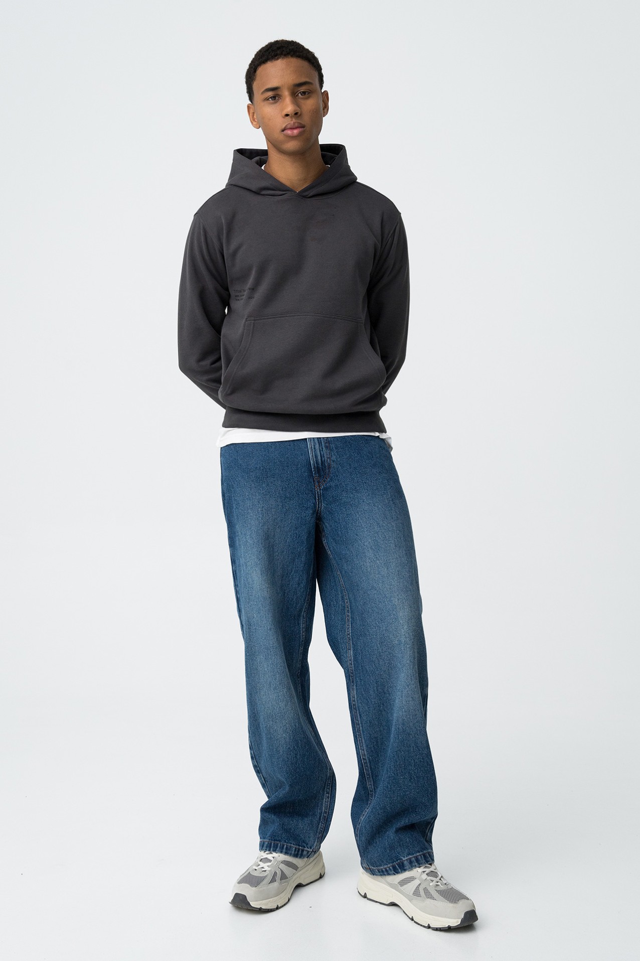 Hoodie com Estampados de Mensagem