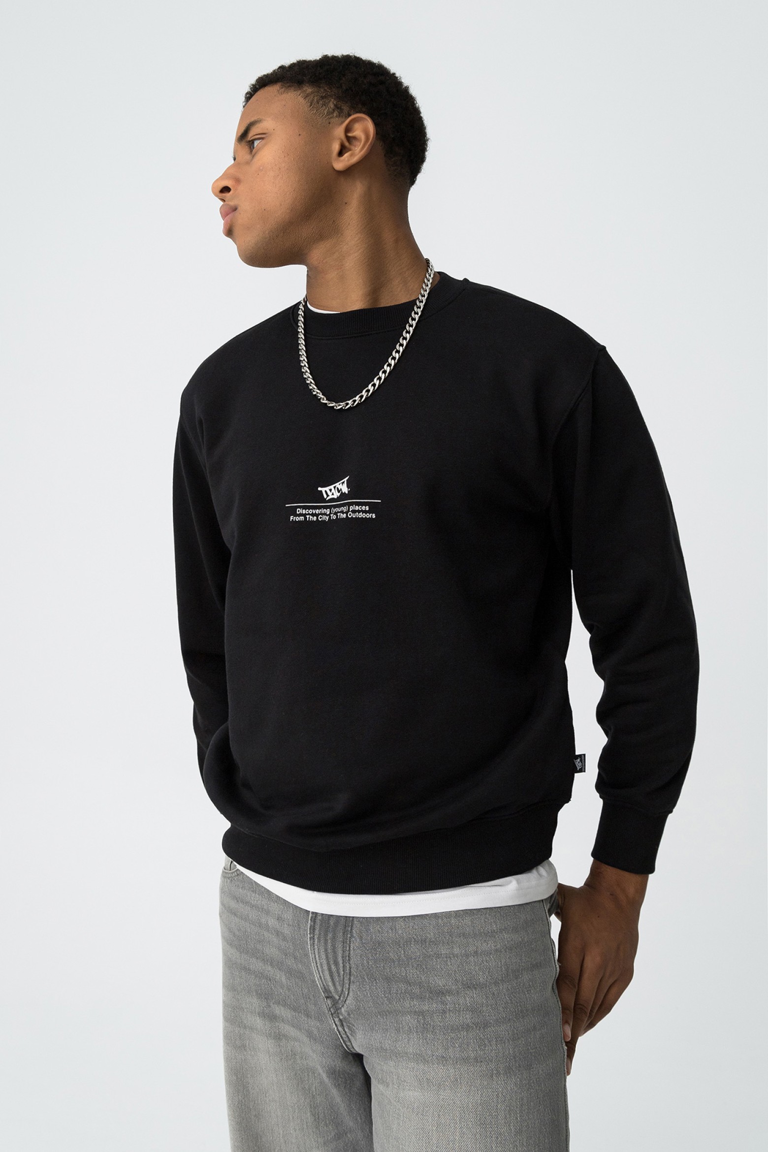 Sweat com Estampado Graffiti