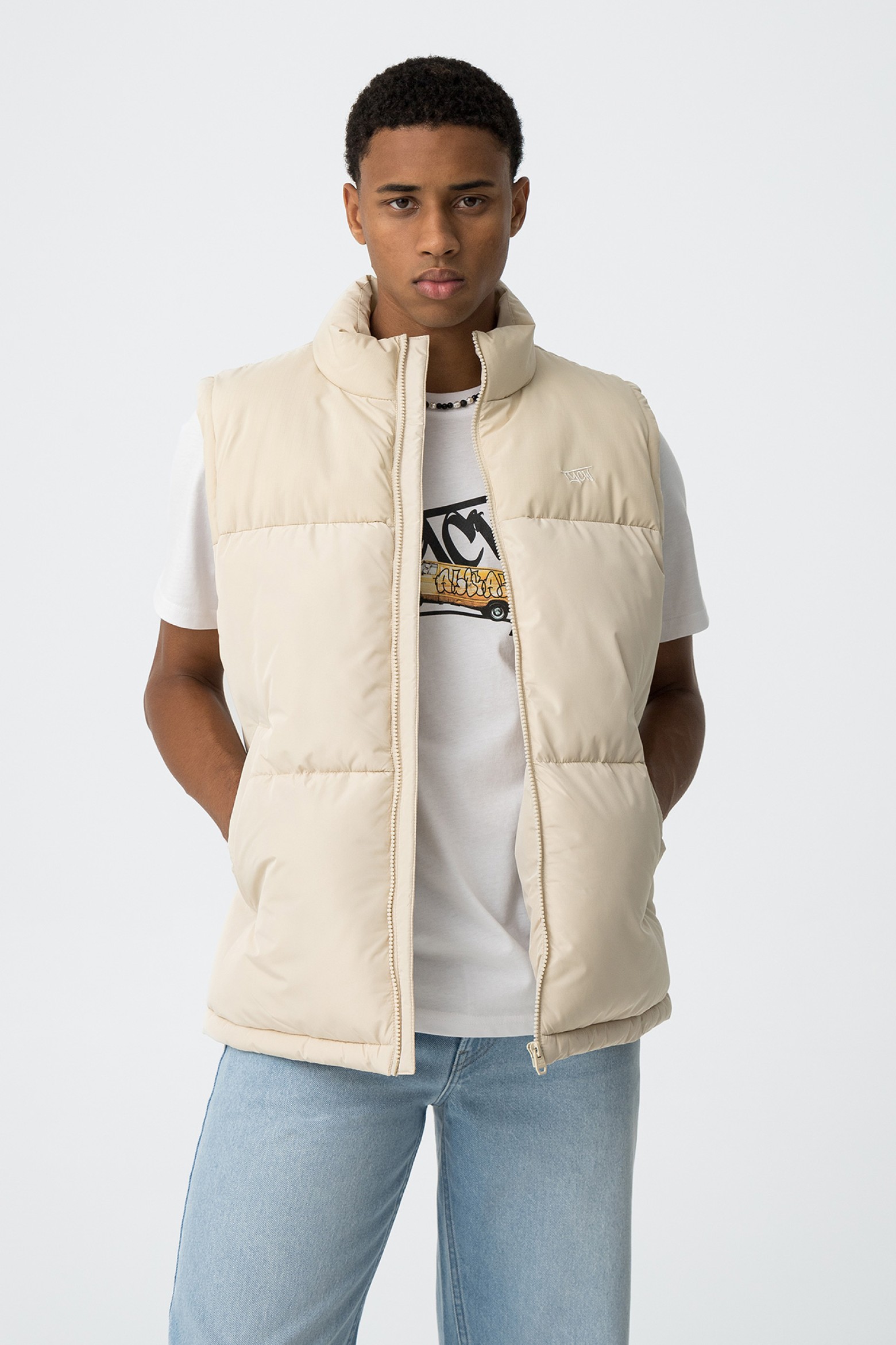 Colete Relaxed Fit Acolchoado