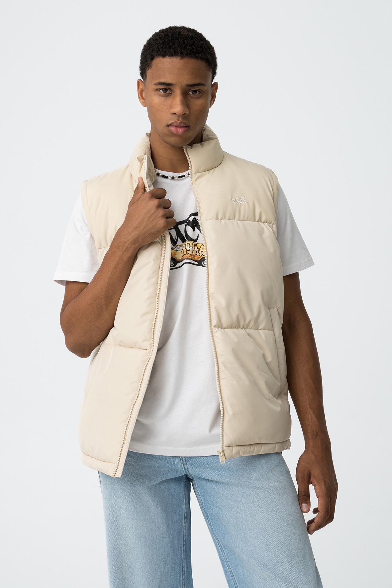 Colete Relaxed Fit Acolchoado