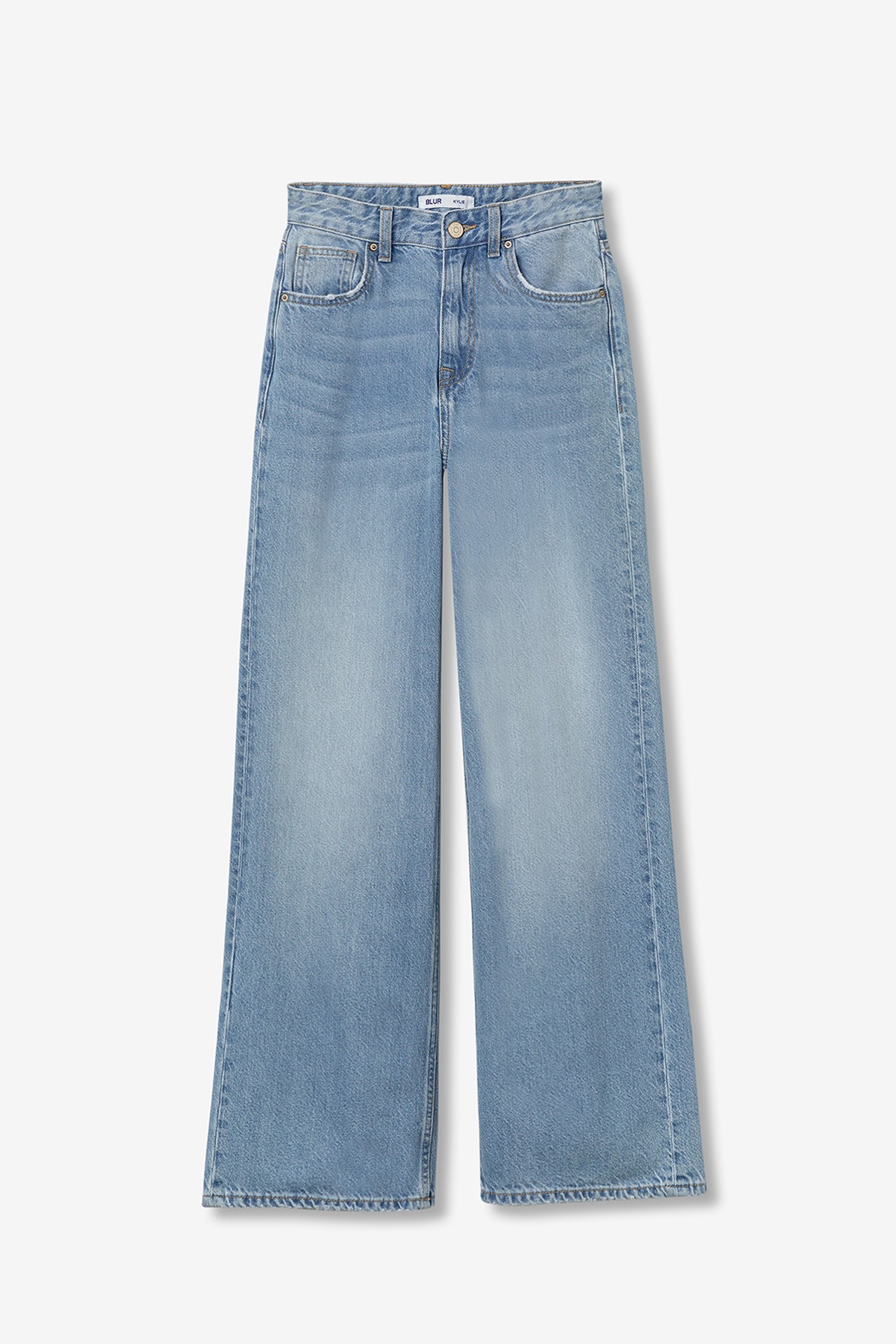 Jeans Kylie Wide Leg Cintura Alta