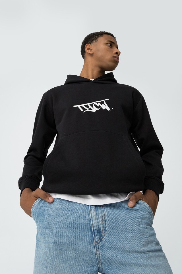 Hoodie with Printed Logo