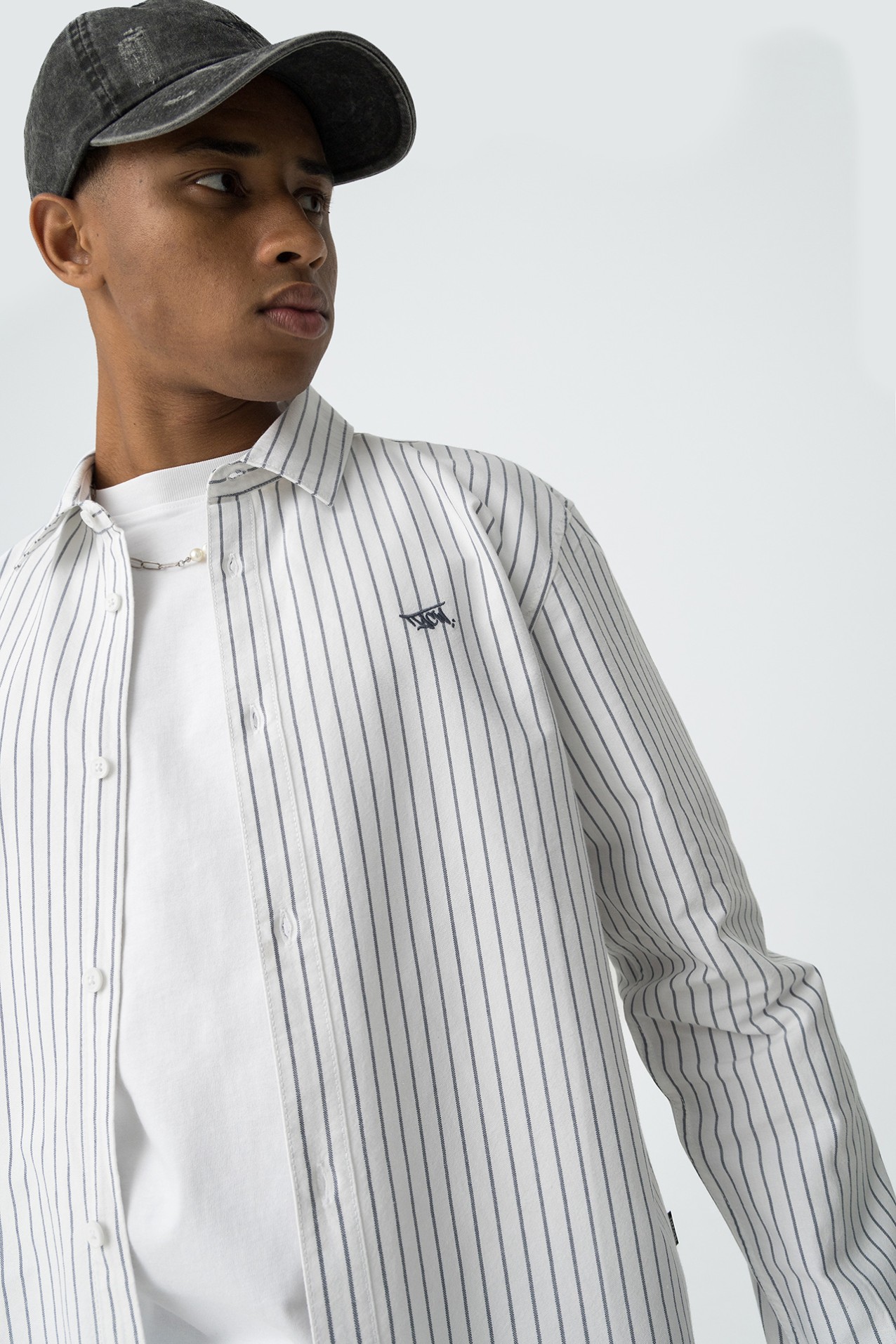 Relaxed striped shirt